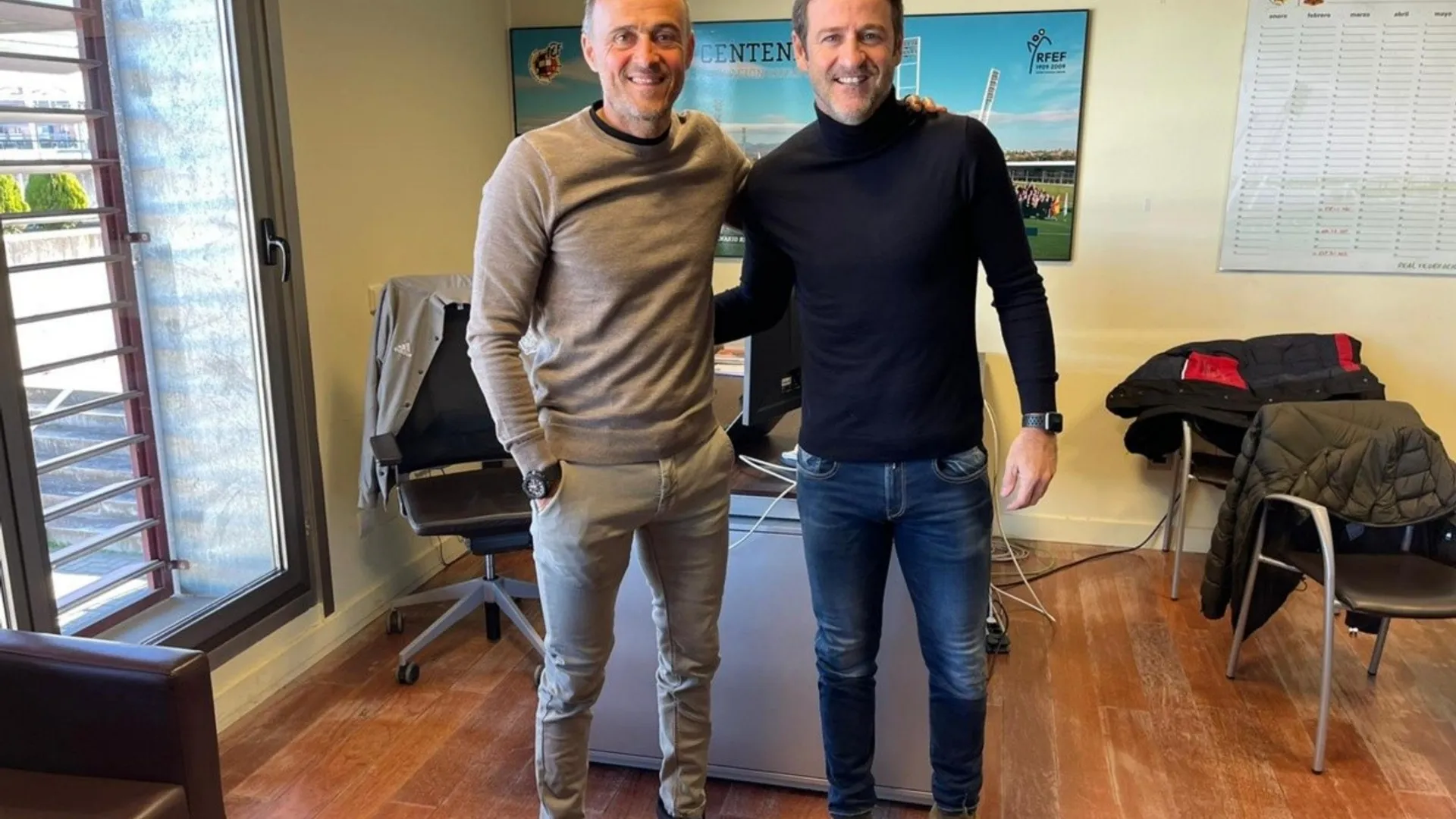 Thomas Christiansen comparte con Luis Enrique en España