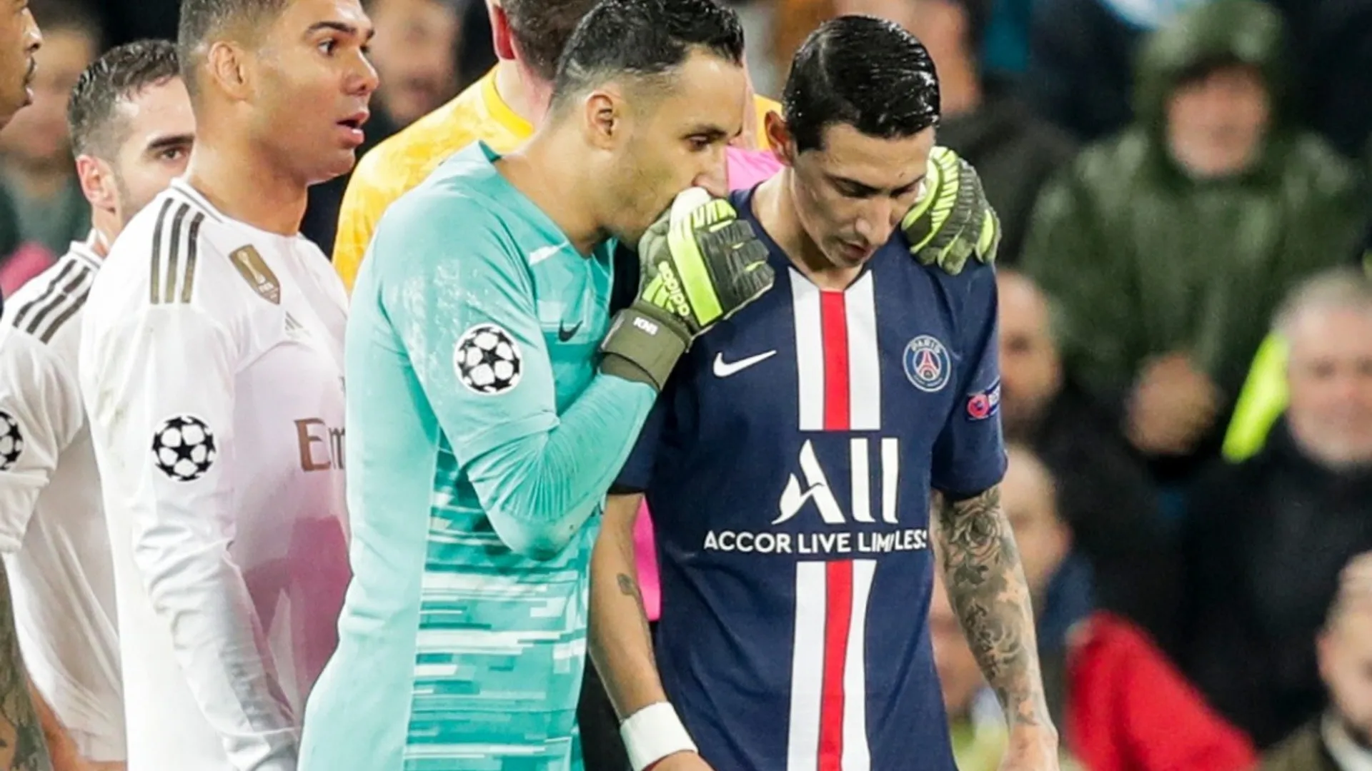 Ángel Di María: "Keylor Navas es un tipo increíble"