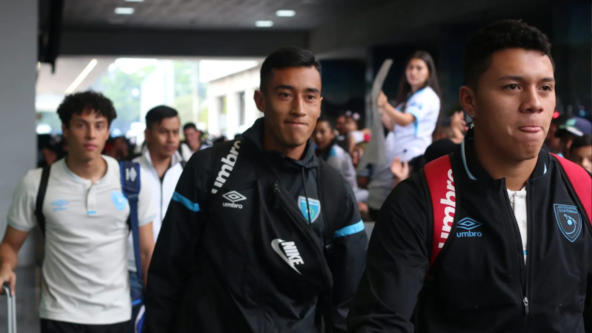 La Selección Sub-20 de Guatemala tuvo un buen recibimiento en su país