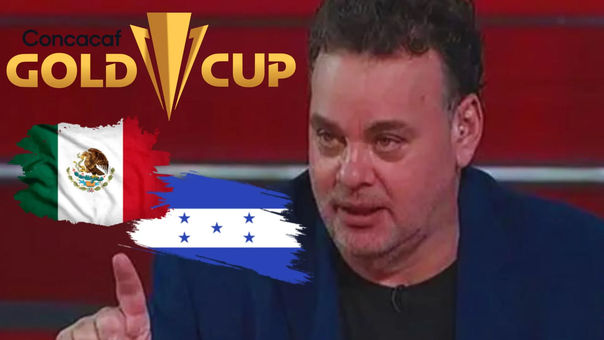 Toda Honduras consternada con lo que dijo David Faitelson sobre Concacaf y México en la Copa Oro