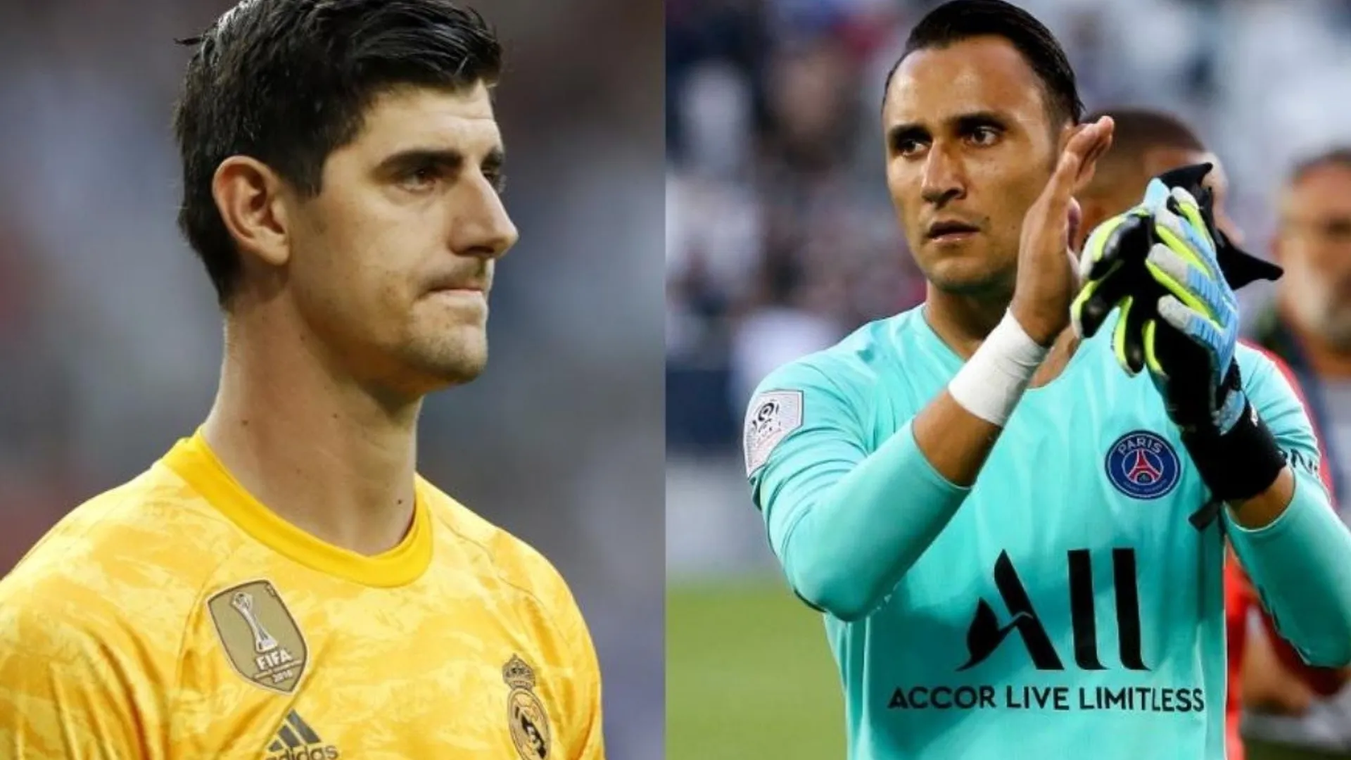 Genial caricatura ilustra terrible tarde de Courtouis y la actualidad de Keylor