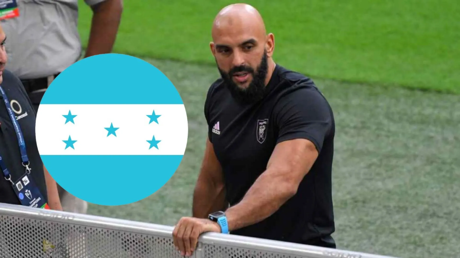 En Honduras no le pasó, el duro golpe que recibió el guardaespaldas de Messi: "Déjenme ayudar"