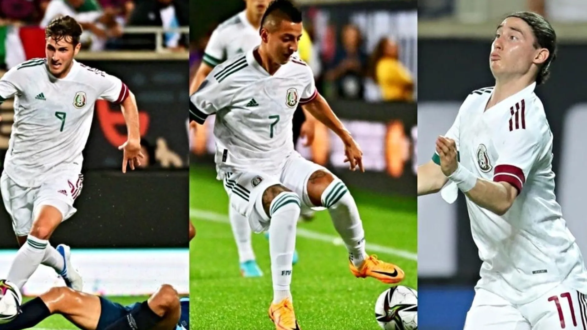 Los jugadores de México que fueron reprobados ante Guatemala
