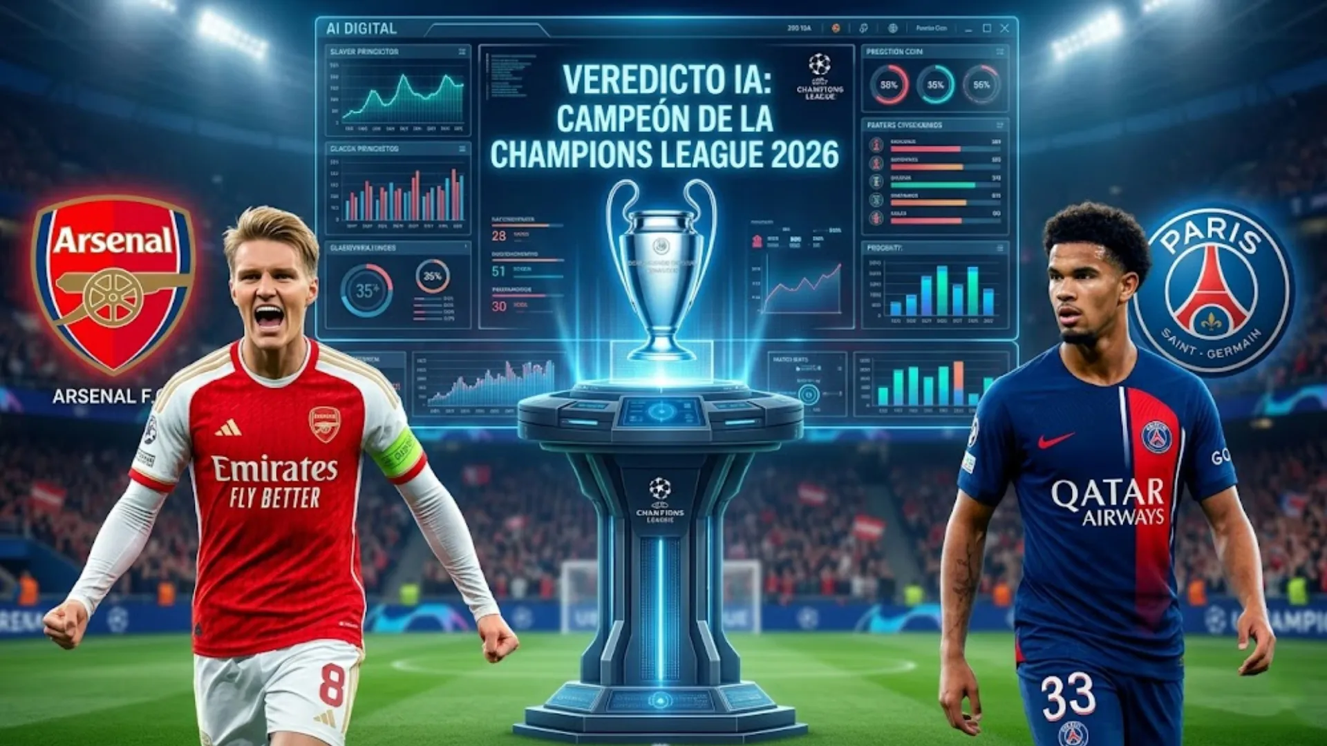 La IA ya dijo quién ganará la Champions.