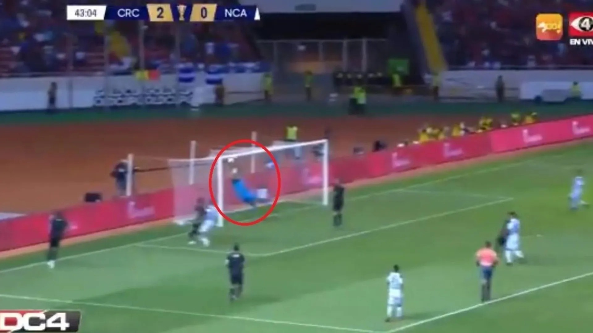 El palo y el ‘nuevo Keylor’ impidieron primer gol de Nicaragua en Copa Oro
