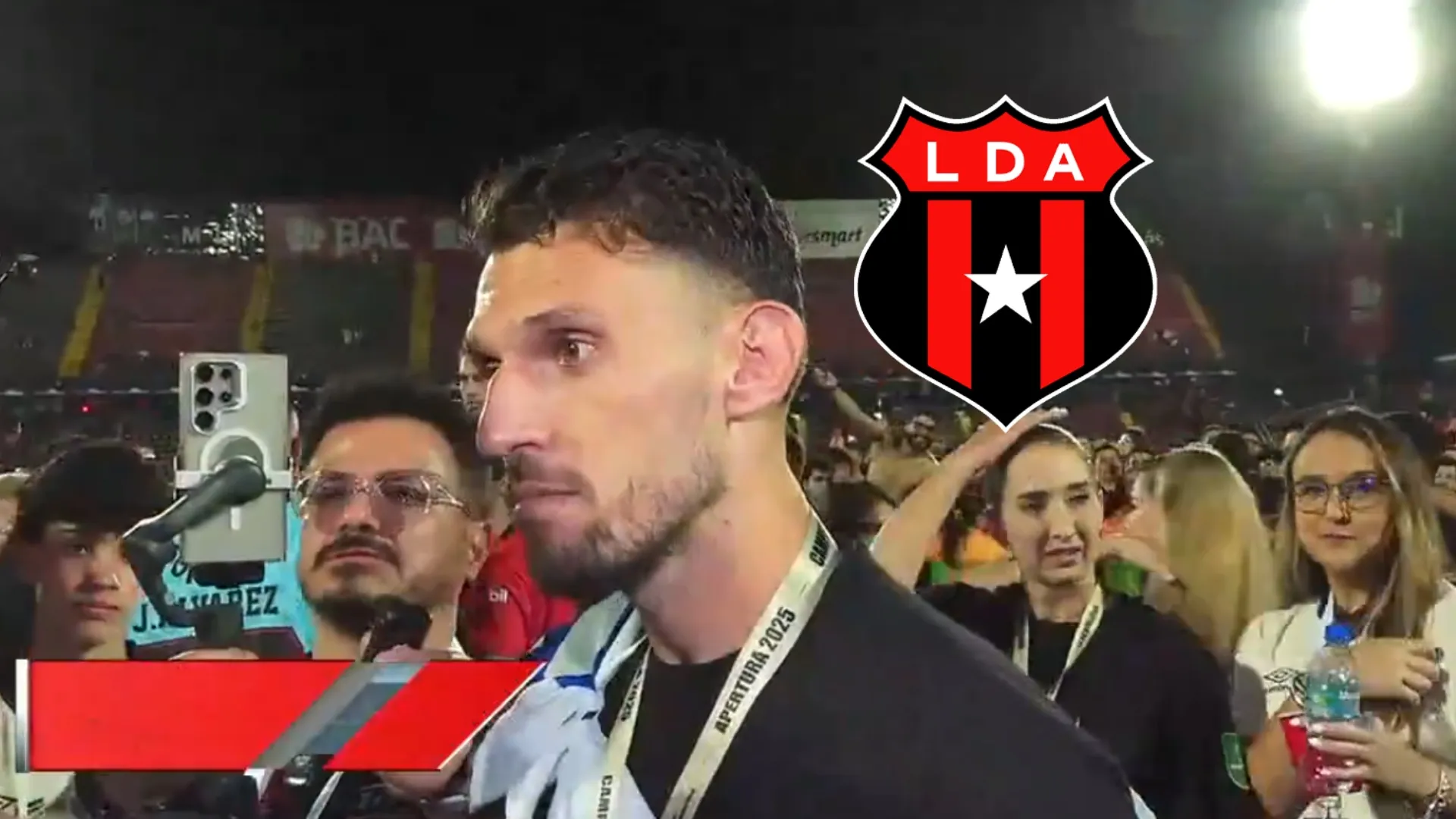 Washington Ortega habló de su futuro en Alajuelense tras ganar la 31 y lo que dijo encendió las alarmas del liguismo