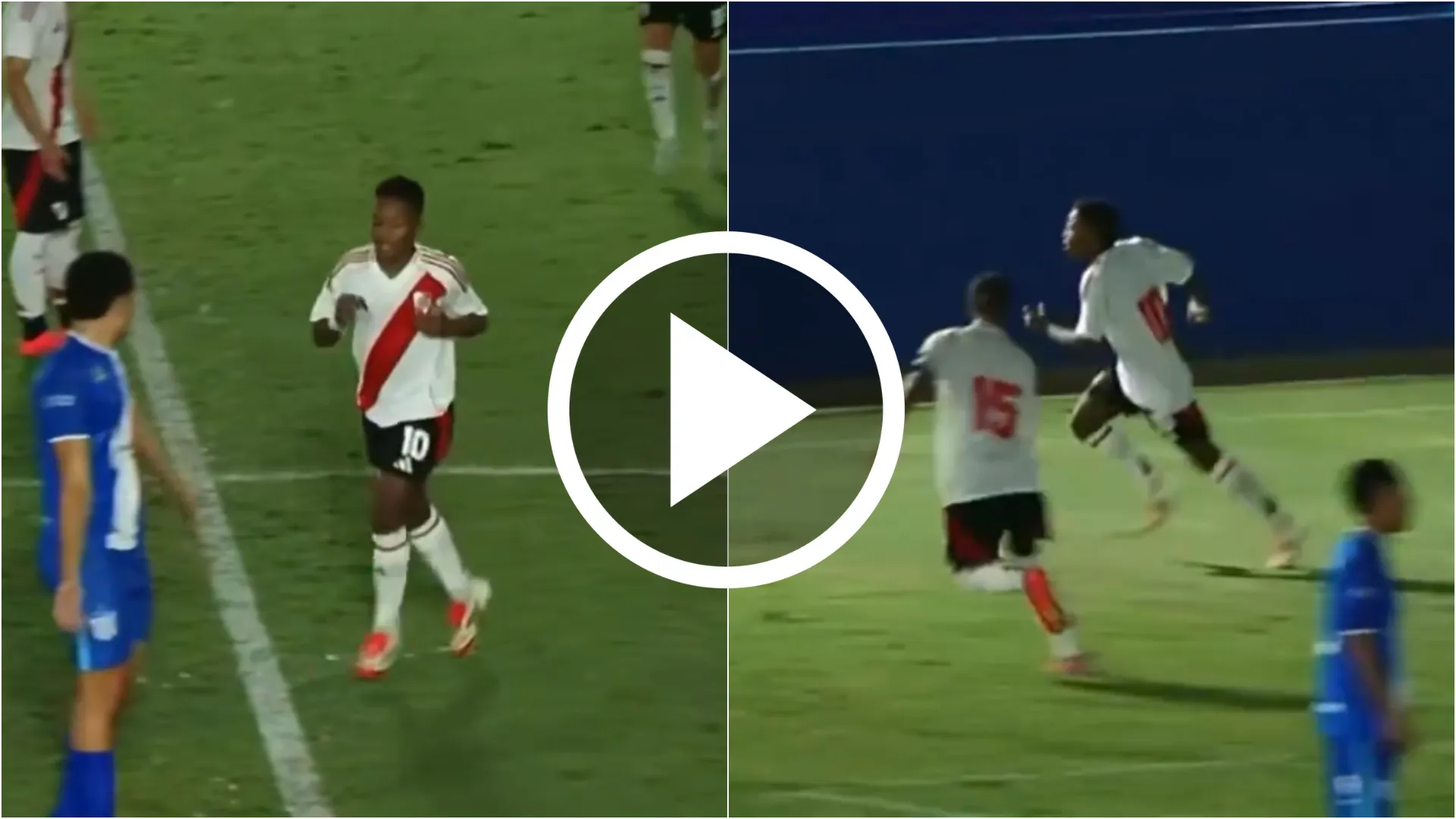 Estevis López brilla en River: el gol de la joya de Panamá que pocos vieron y la asistencia ante un grande de Brasil