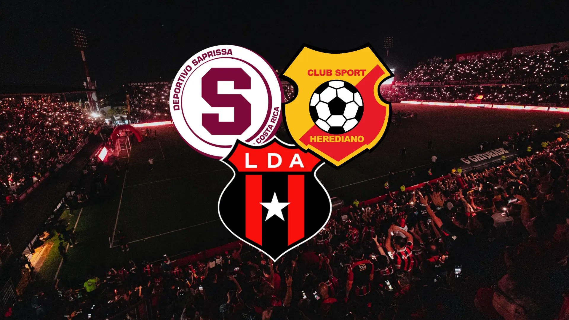 Medidas drásticas: Saprissa, Alajuelense y Herediano enfrentan cambios que alteran la recta final del Torneo Apertura 2025