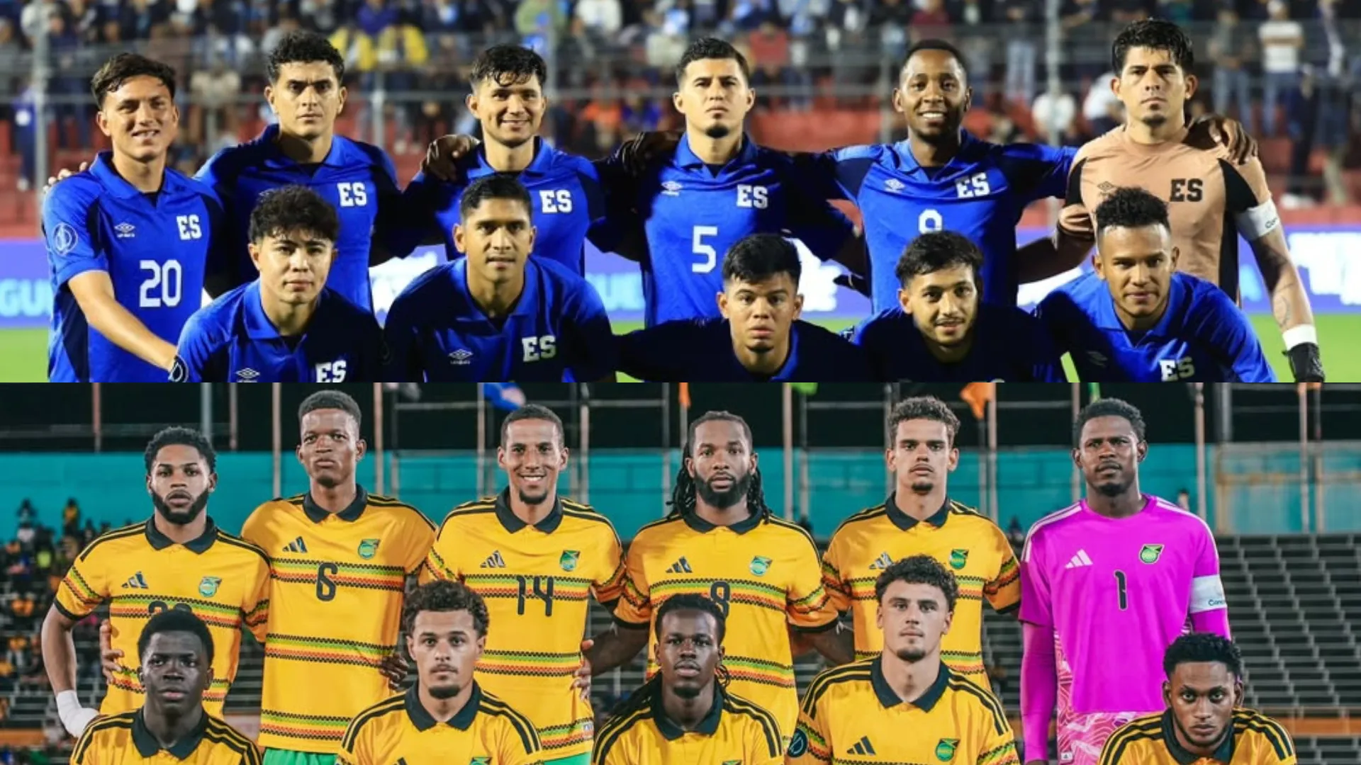 El Salvador vs. Jamaica.