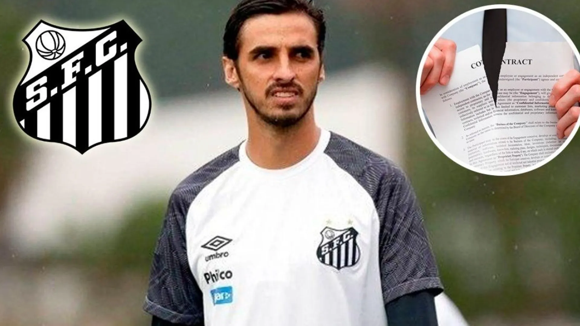 Bryan Ruiz se va del Santos por "incumplimiento de pago y daño moral"