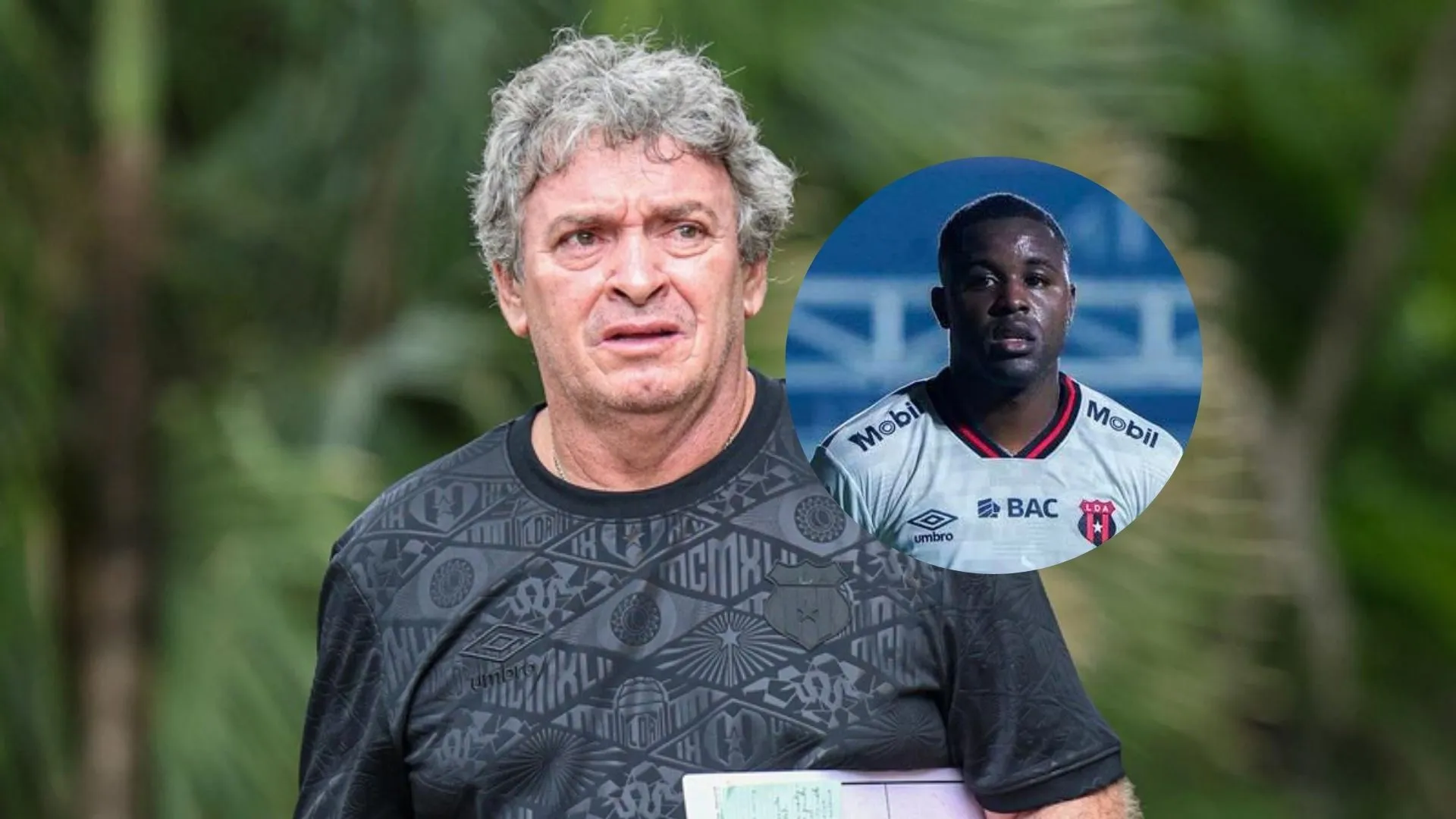Machillo Ramírez y Joel Campbell