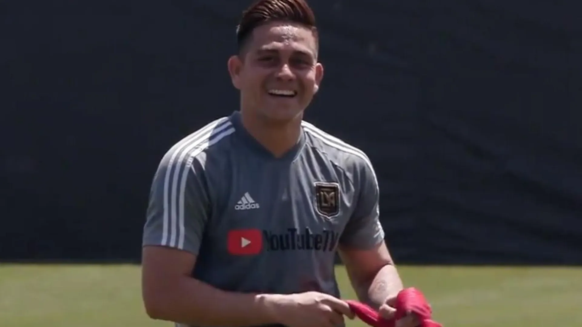 Fito Zelaya dice adiós a la lesión y se alista para debutar con LAFC