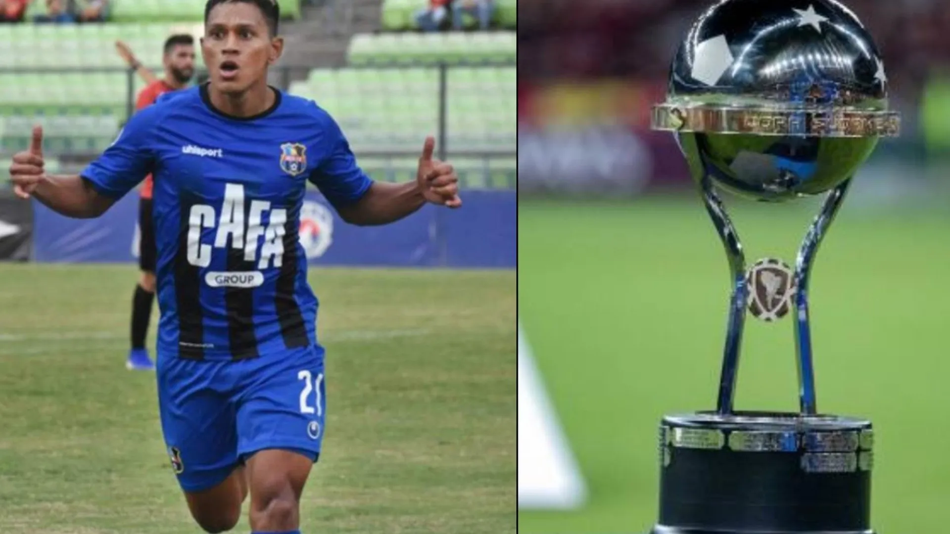 Compañia británica pone a Brayan Moya entre lo más alto de la Copa Sudamericana