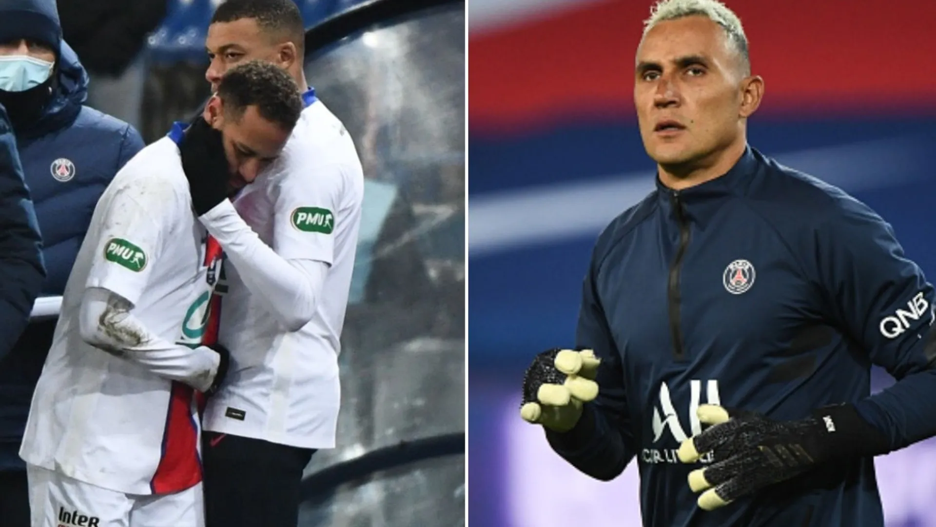 ¡Alarma en el PSG de Keylor Navas! Se lesiona Neymar