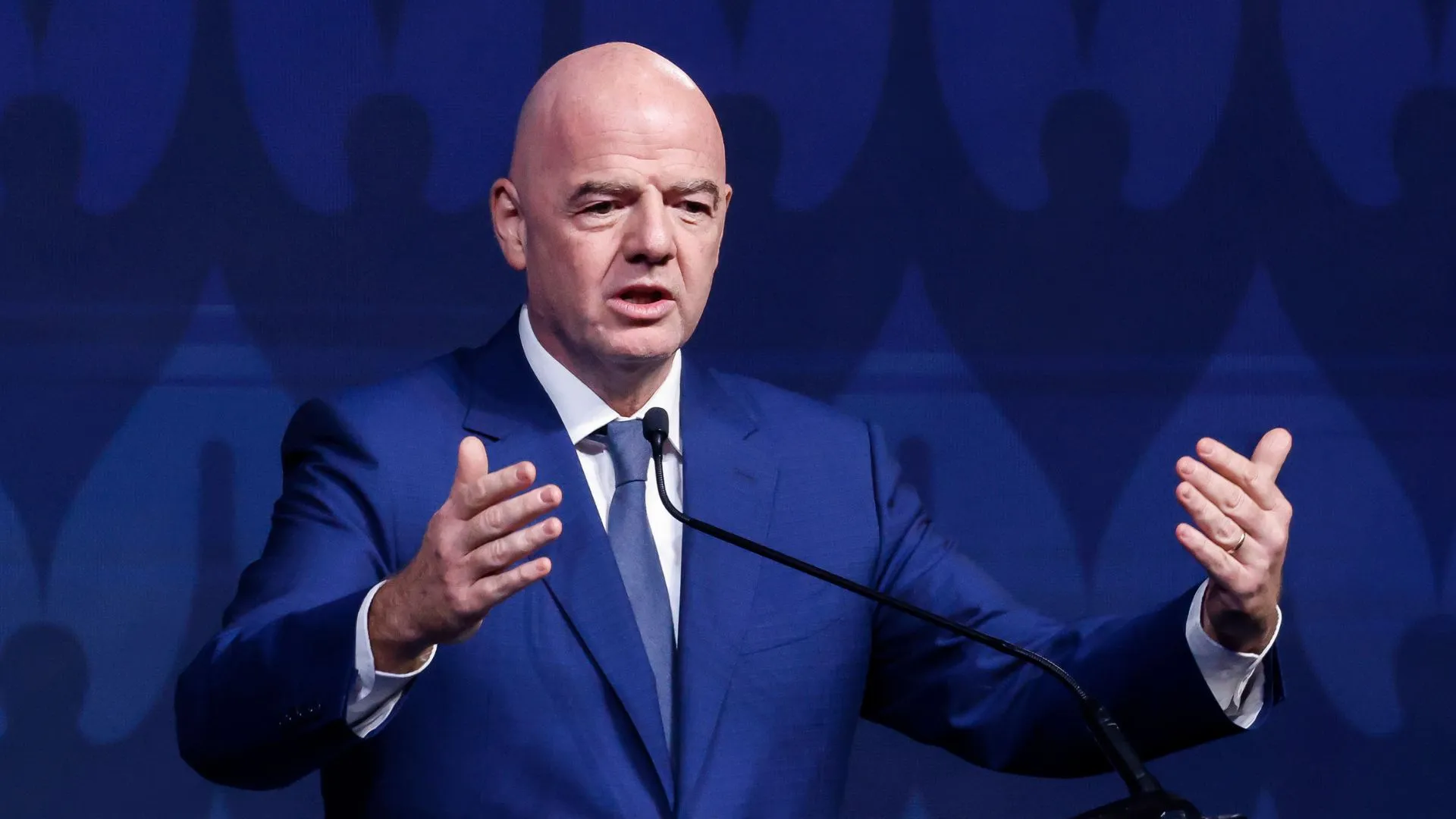 Gianni Infantino, presidente de la FIFA.