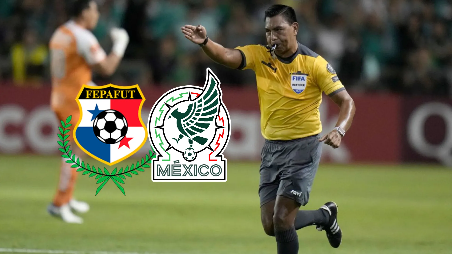 Árbitro guatemalteco se encargará del partido de Panamá vs México por el Final Four