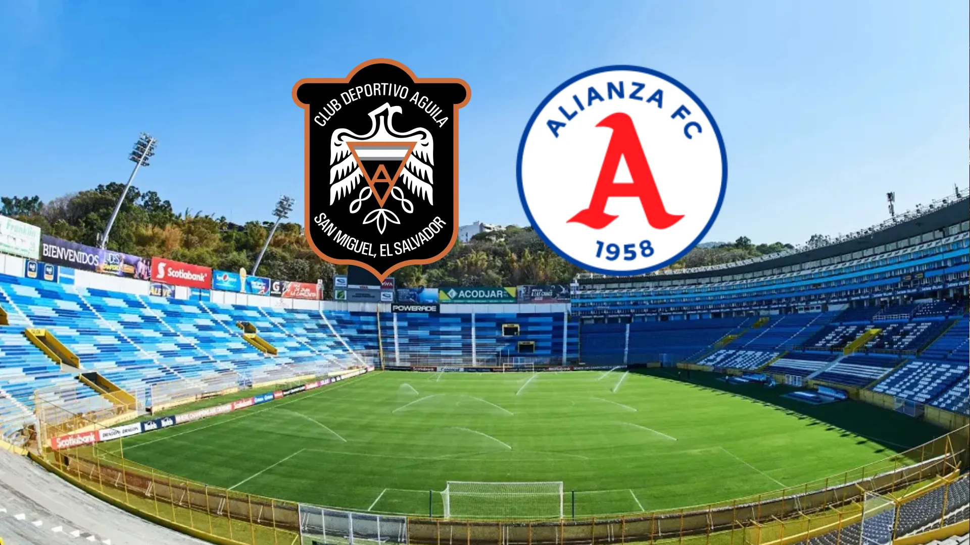 La razón por la que el juego de Águila versus Alianza no se jugará en el estadio Cuscatlán