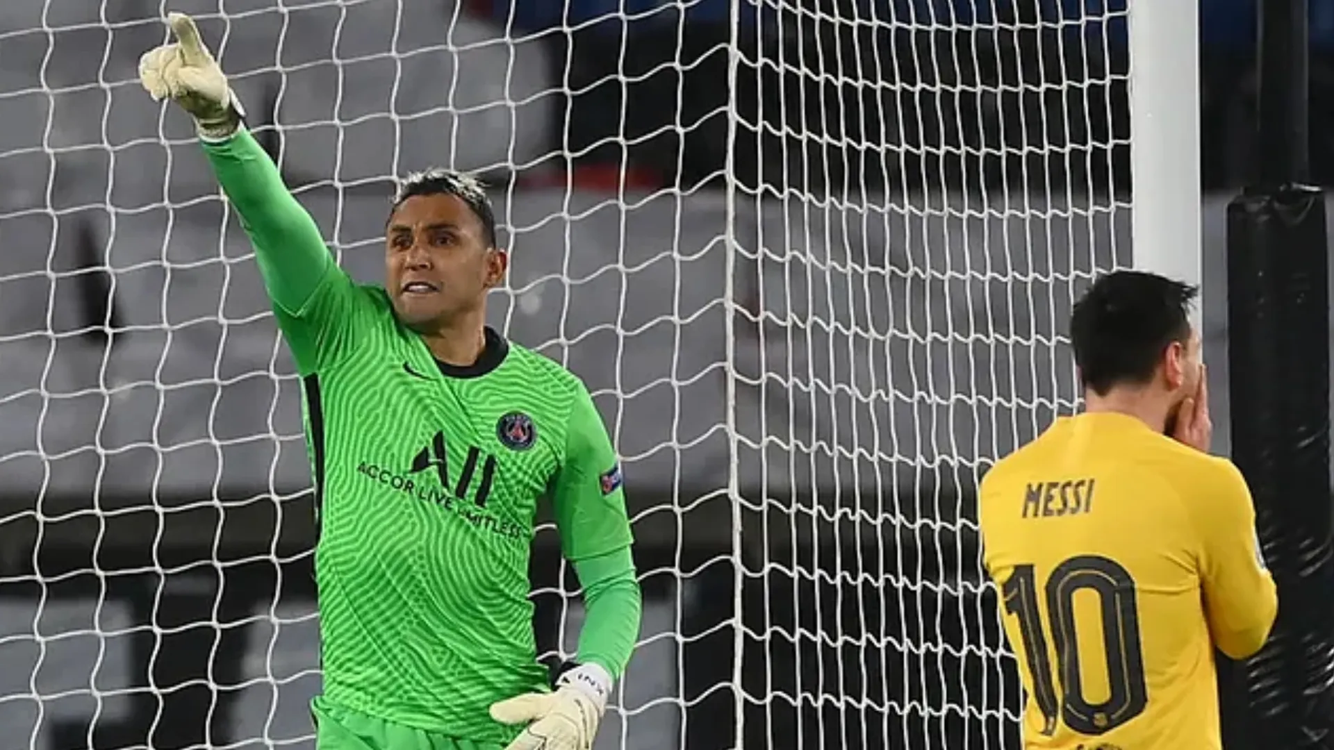 Keylor Navas le trae malos recuerdos al Barcelona en Champions