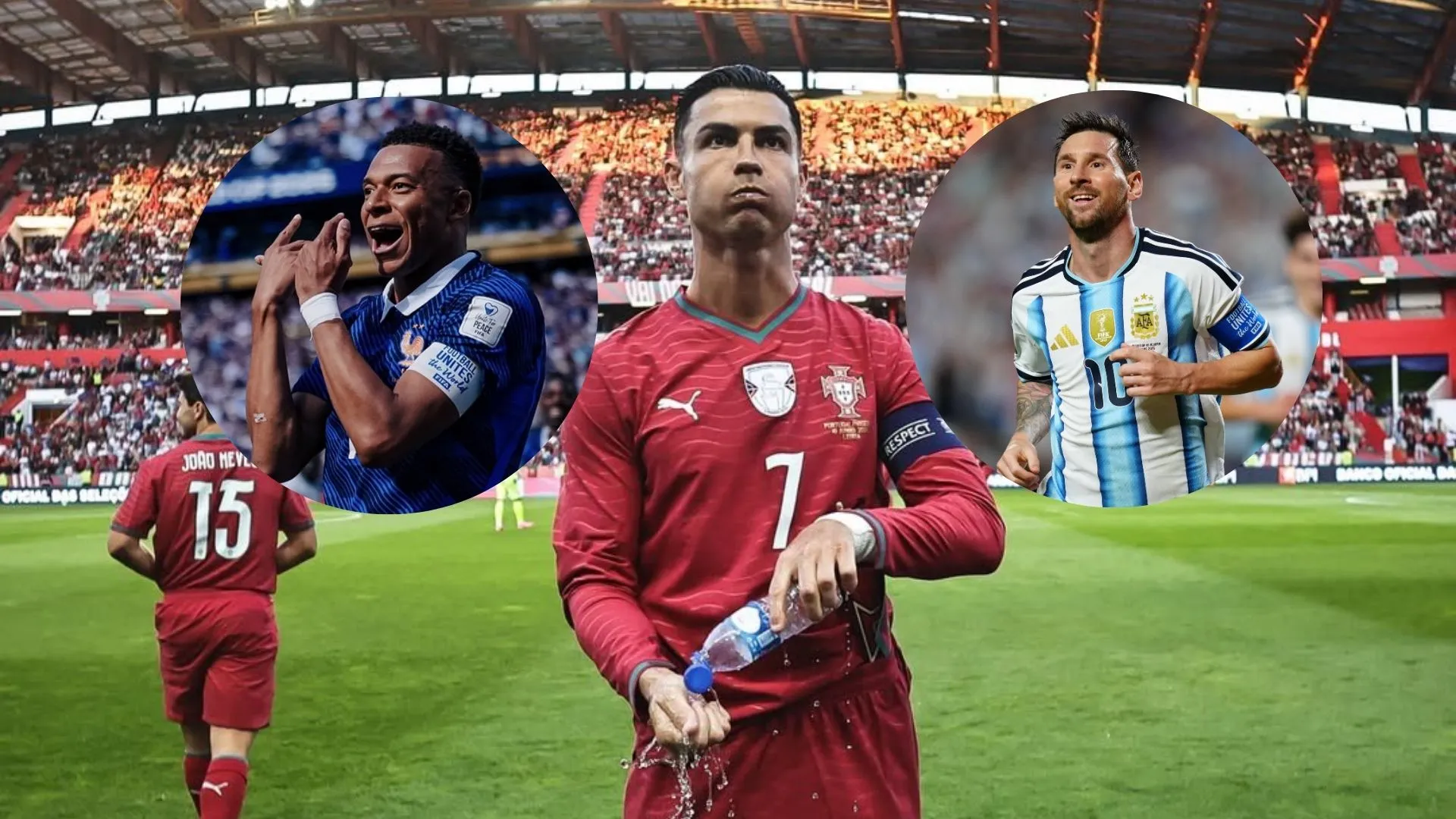 Ahora le toca a Cristiano Ronaldo: ¿a cuántos goles está de Messi y Mbappé en la tabla histórica de los Mundiales?