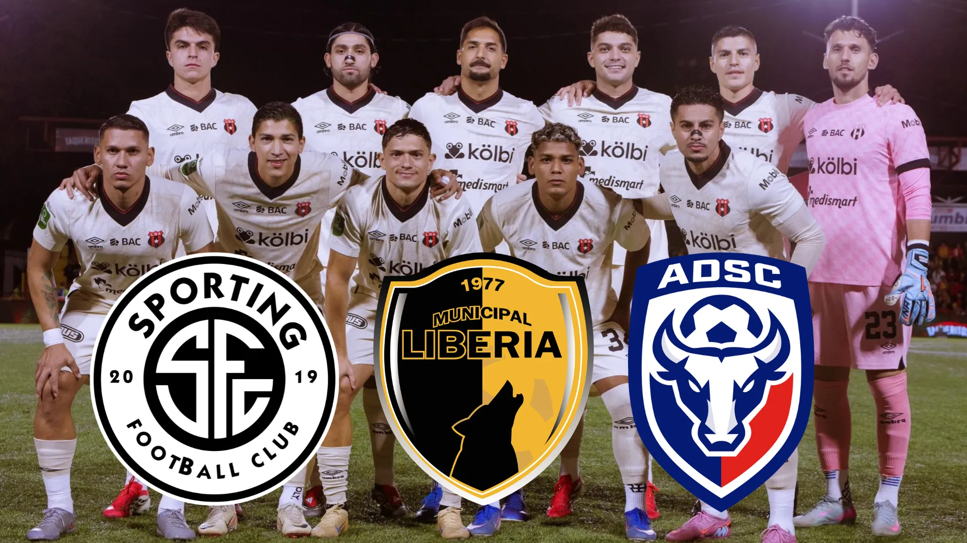 Duro camino a semifinales: el fixture de Alajuelense, Liberia, San Carlos y Sporting en el cierre del Clausura 2026