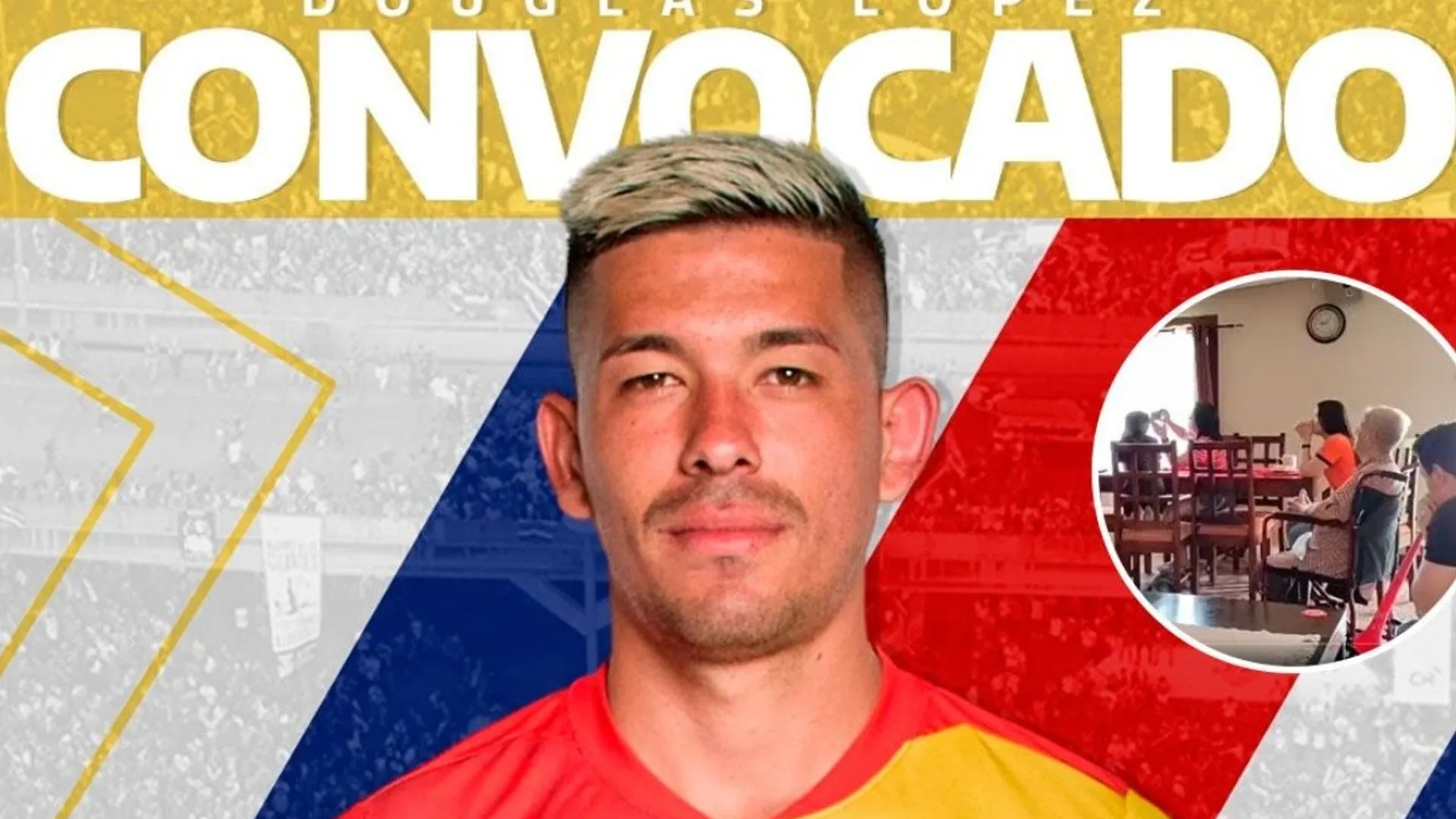 La emotiva reacción de la familia de Douglas López tras conocer su convocatoria al Mundial