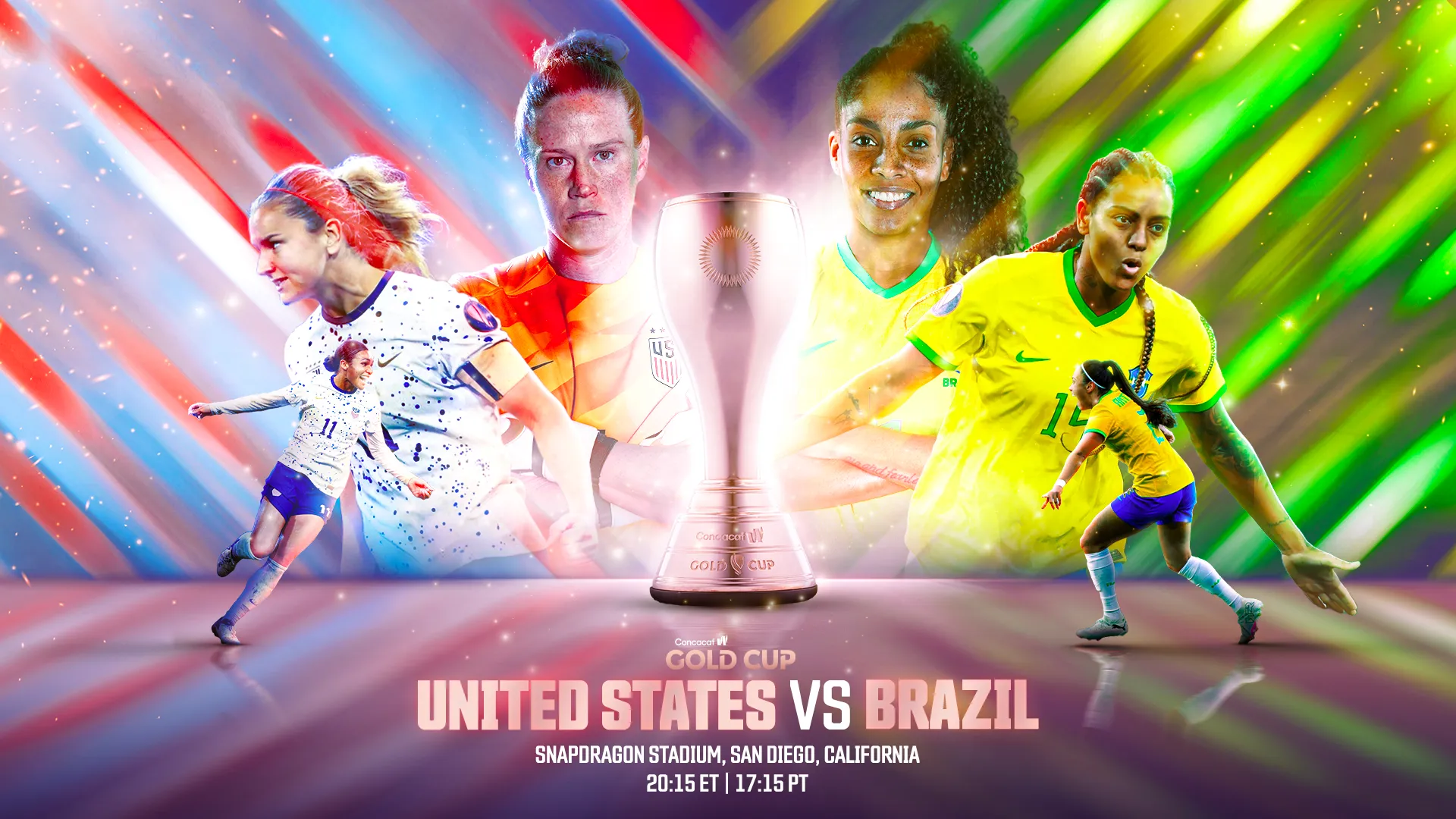 Estados Unidos vs. Brasil EN VIVO: a qué hora y dónde ver hoy la final | Copa Oro Femenina 2024