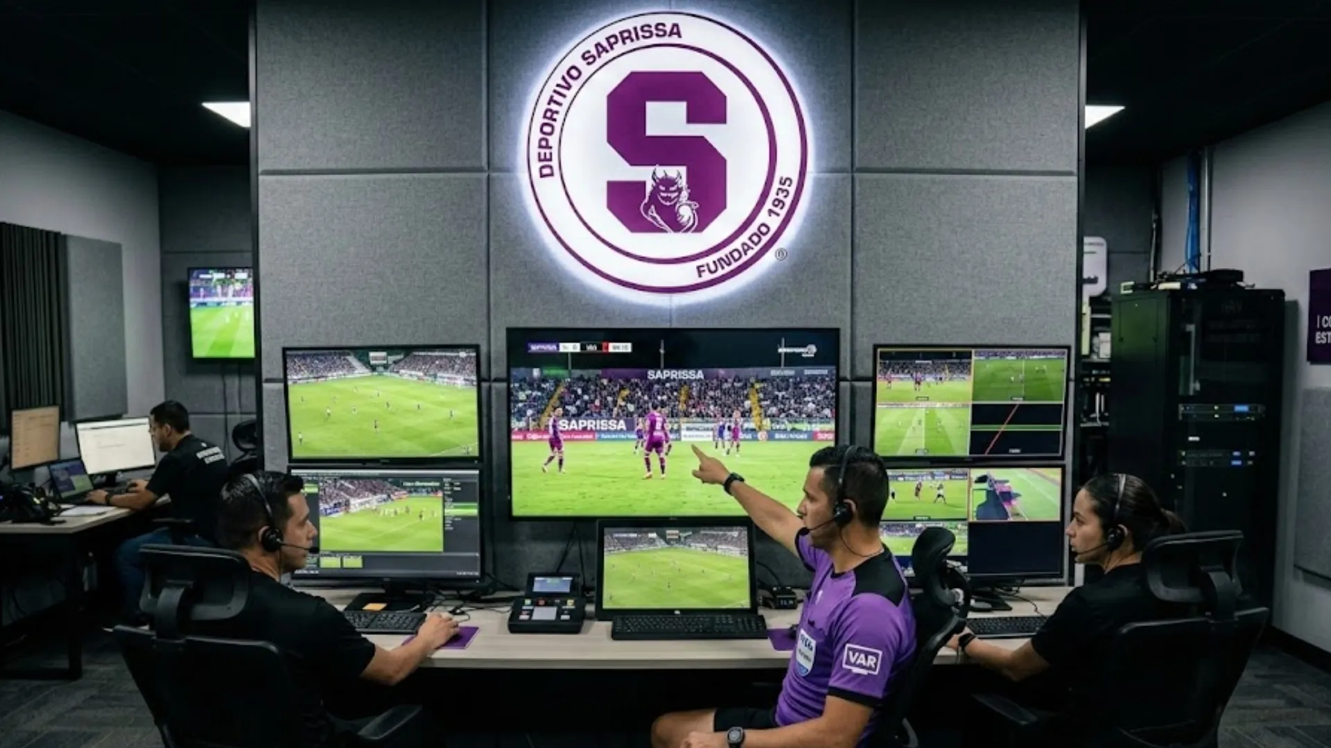 El VAR le da la derecha a Saprissa.