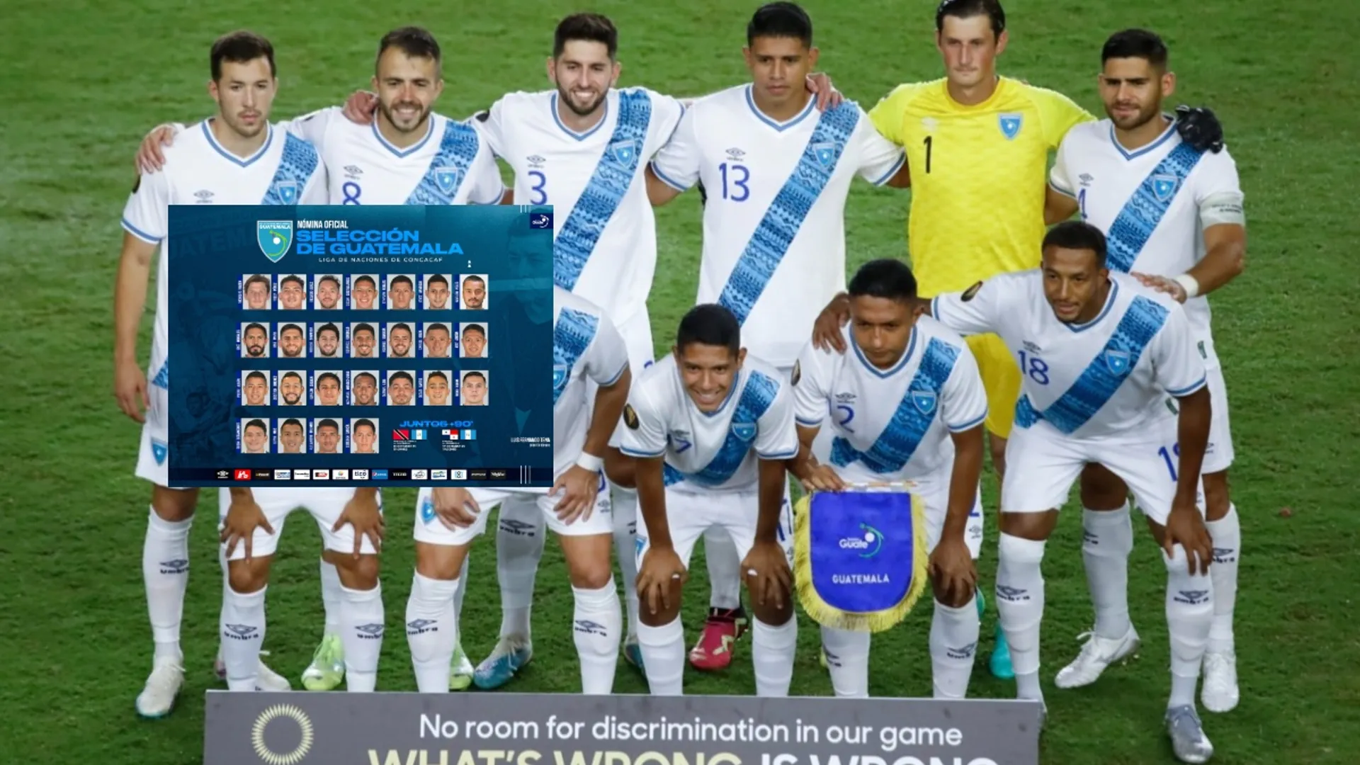 Oficial: la convocatoria de la Selección de Guatemala en la Liga de Naciones Concacaf