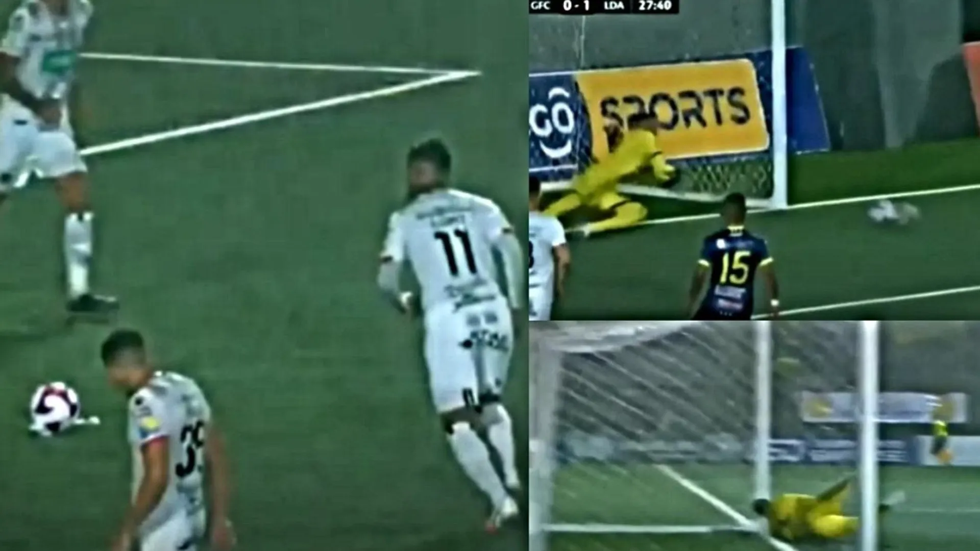 Alex López marcó un golazo de tiro libre imitando a Lionel Messi