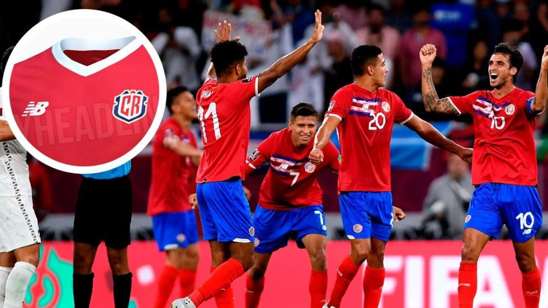 Se filtra la camiseta que usaría Costa Rica en el Mundial de Qatar 2022