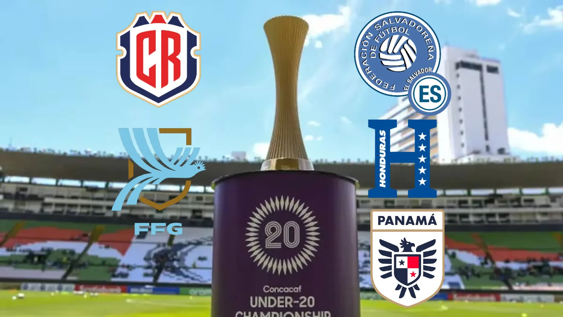 Convocados de Costa Rica, Guatemala, Honduras, Panamá y El Salvador para el Campeonato Sub-20 de Concacaf 2026