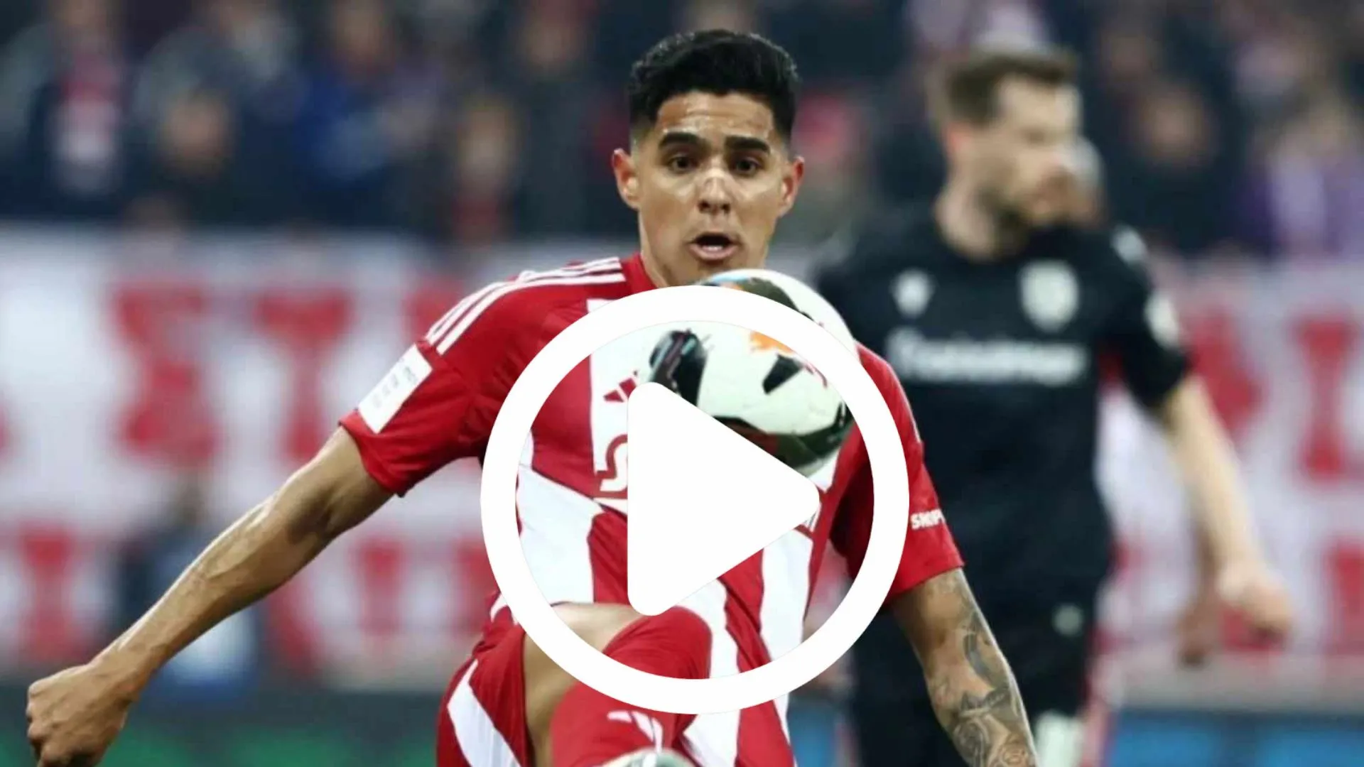 El primer gran destello de Luis Palma en Olympiacos: así se quitó a un subcampeón del mundo