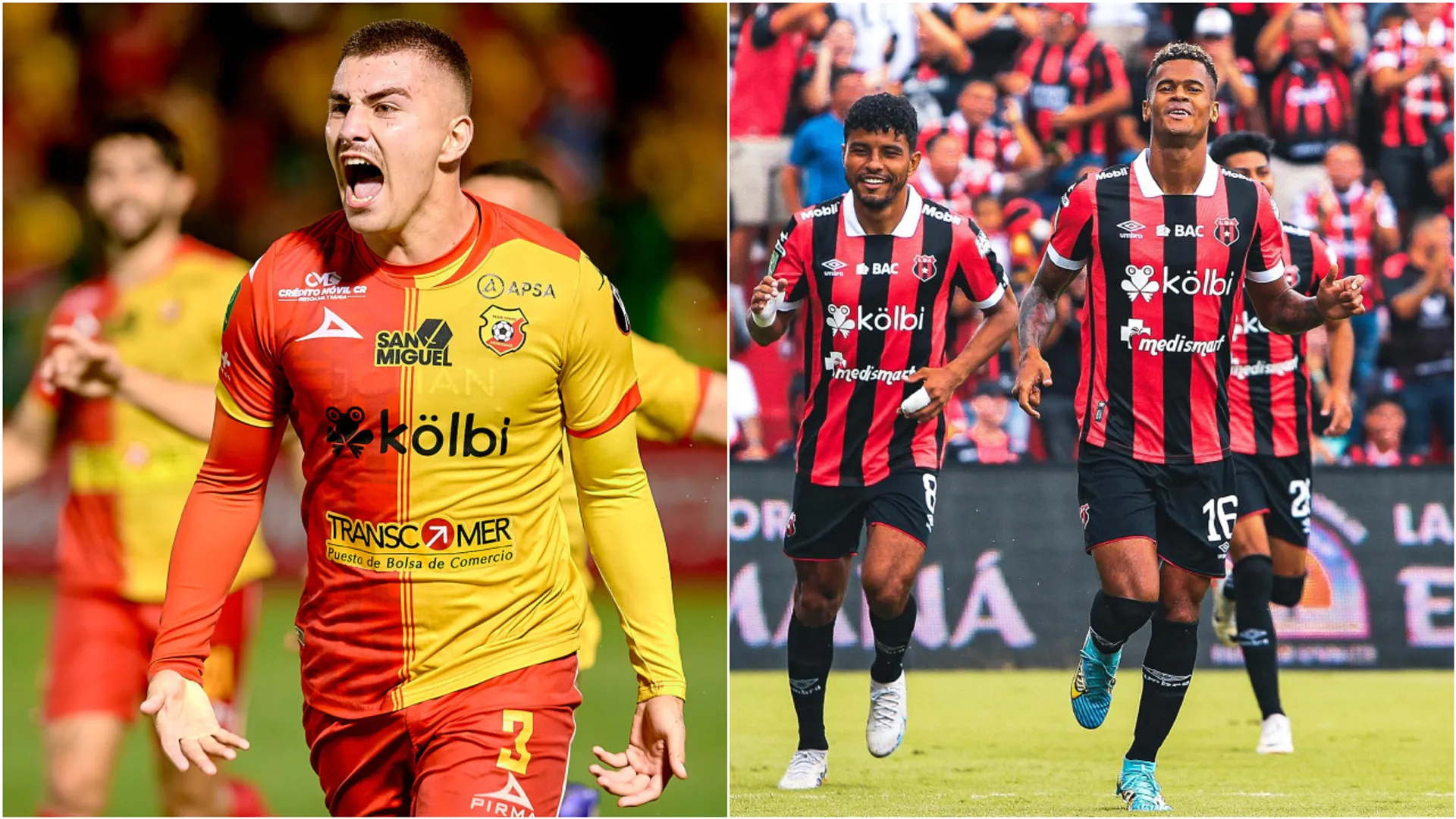 Herediano y Alajuelense empatan 2-2 en la ida de las semifinales