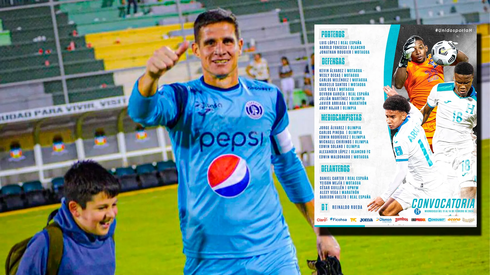 Oficial: Jonathan Rougier es convocado por Reinaldo Rueda a la Selección de Honduras