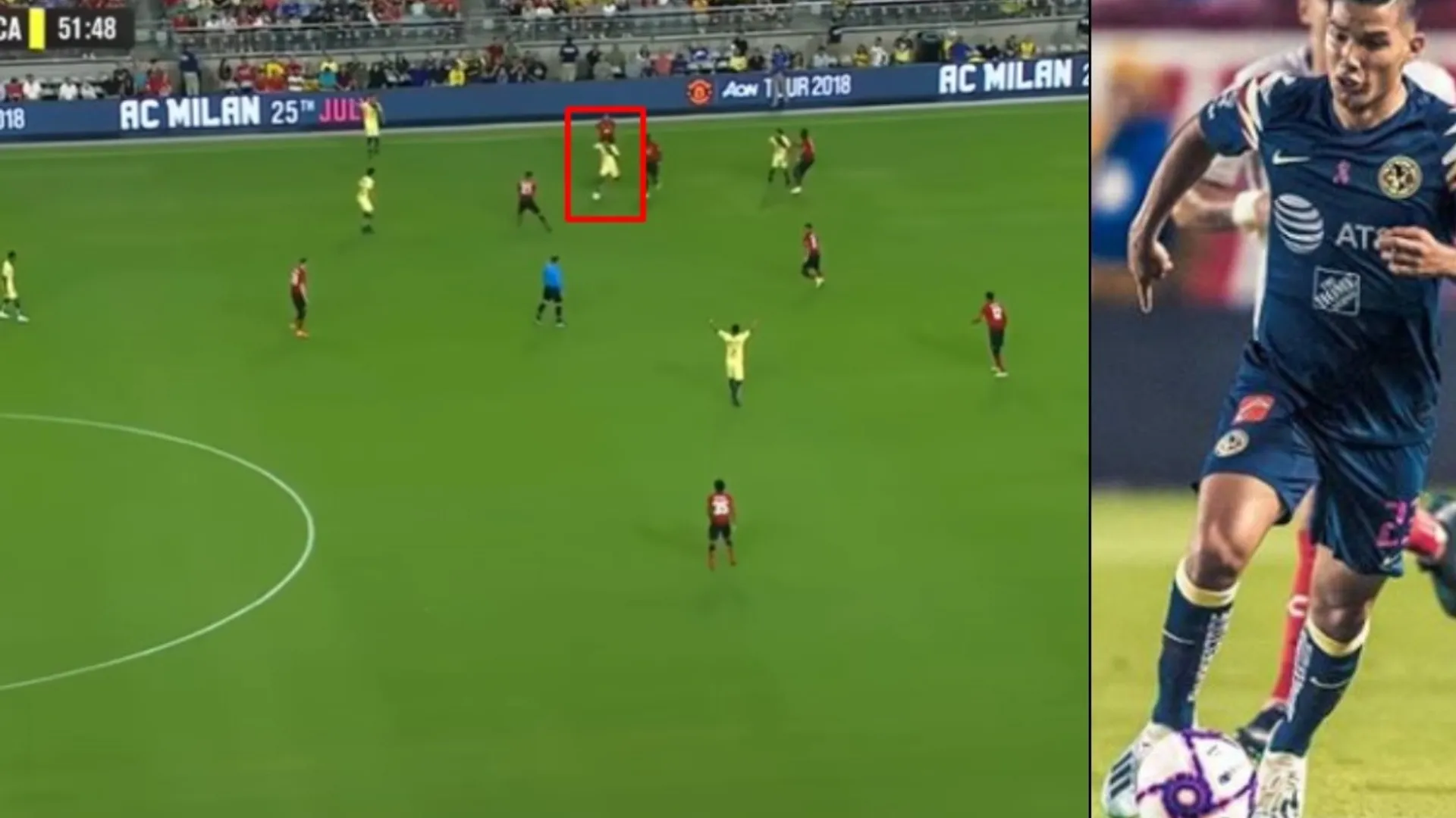 Así juega Jesús López, guatemalteco del América de México
