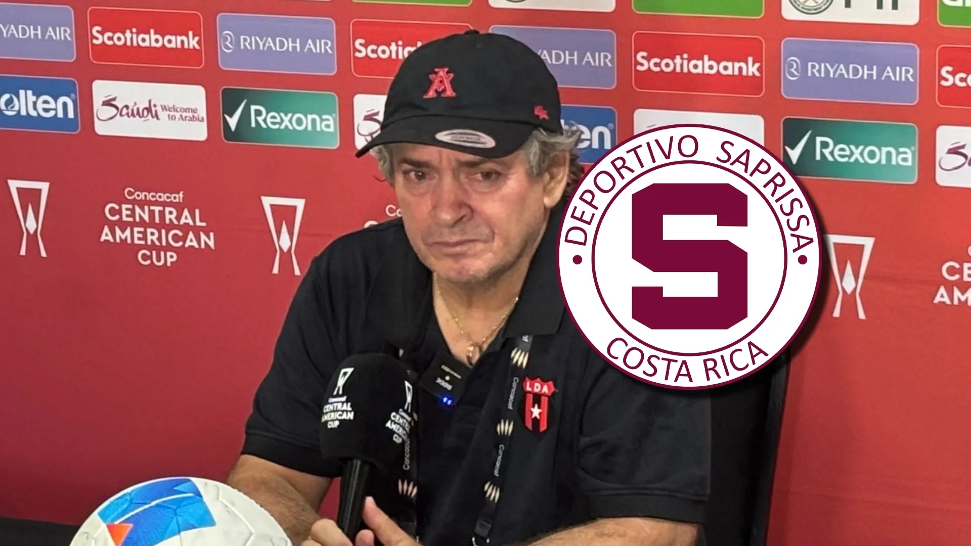 Machillo Ramírez le envía un mensaje a Saprissa. (Foto: X)