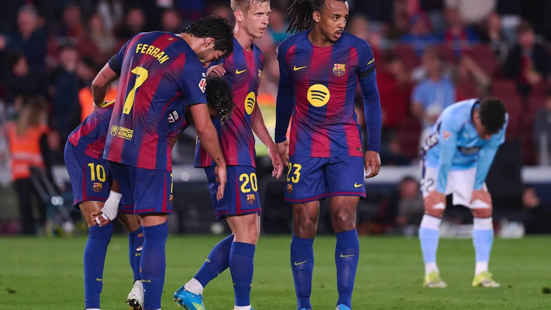 Barcelona pierde a Dani Olmo y Jules Koundé para el Clásico ante Real Madrid