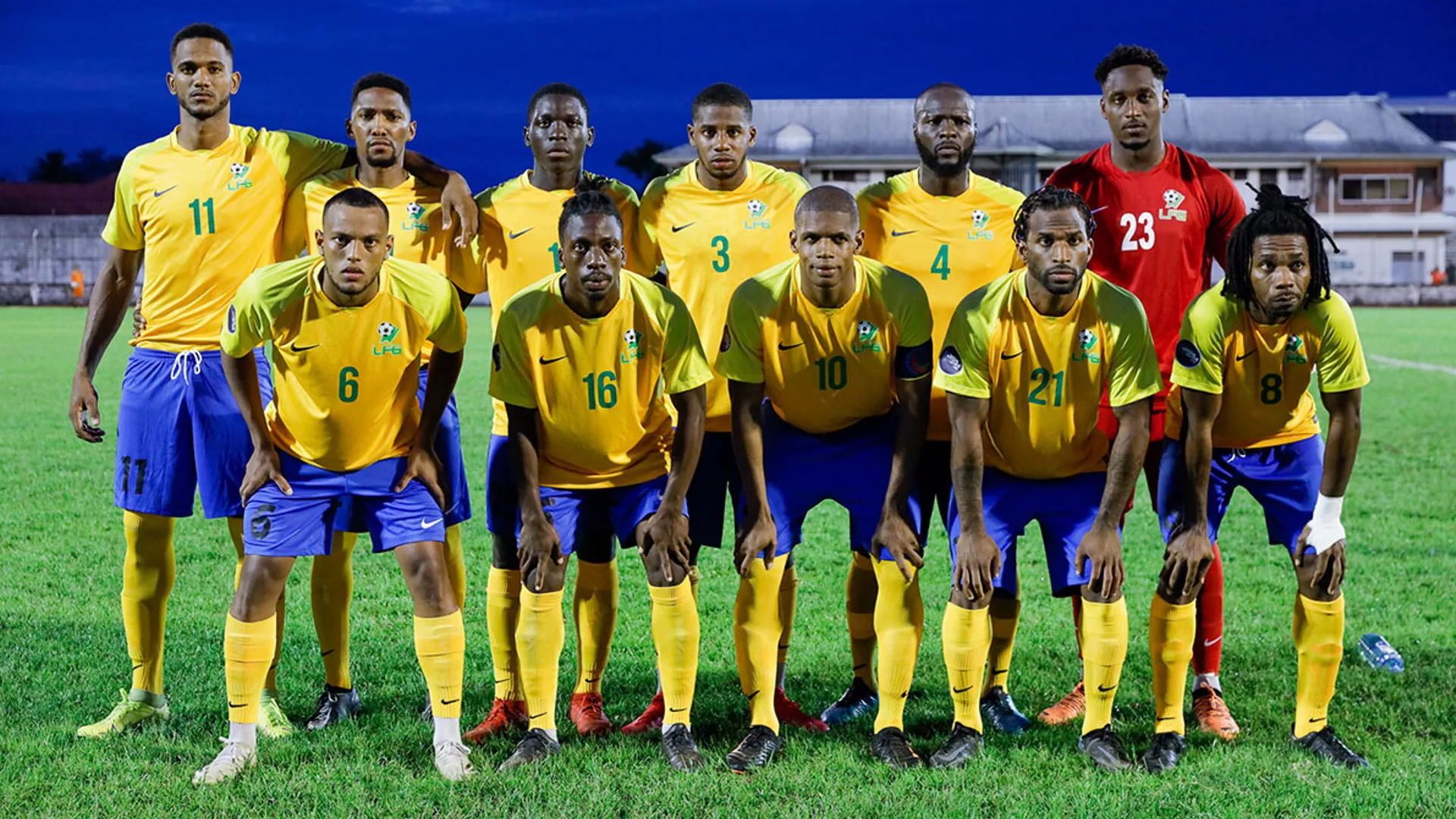 La convocatoria de Guayana Francesa para enfrentar a Guatemala (Foto: Concacaf)