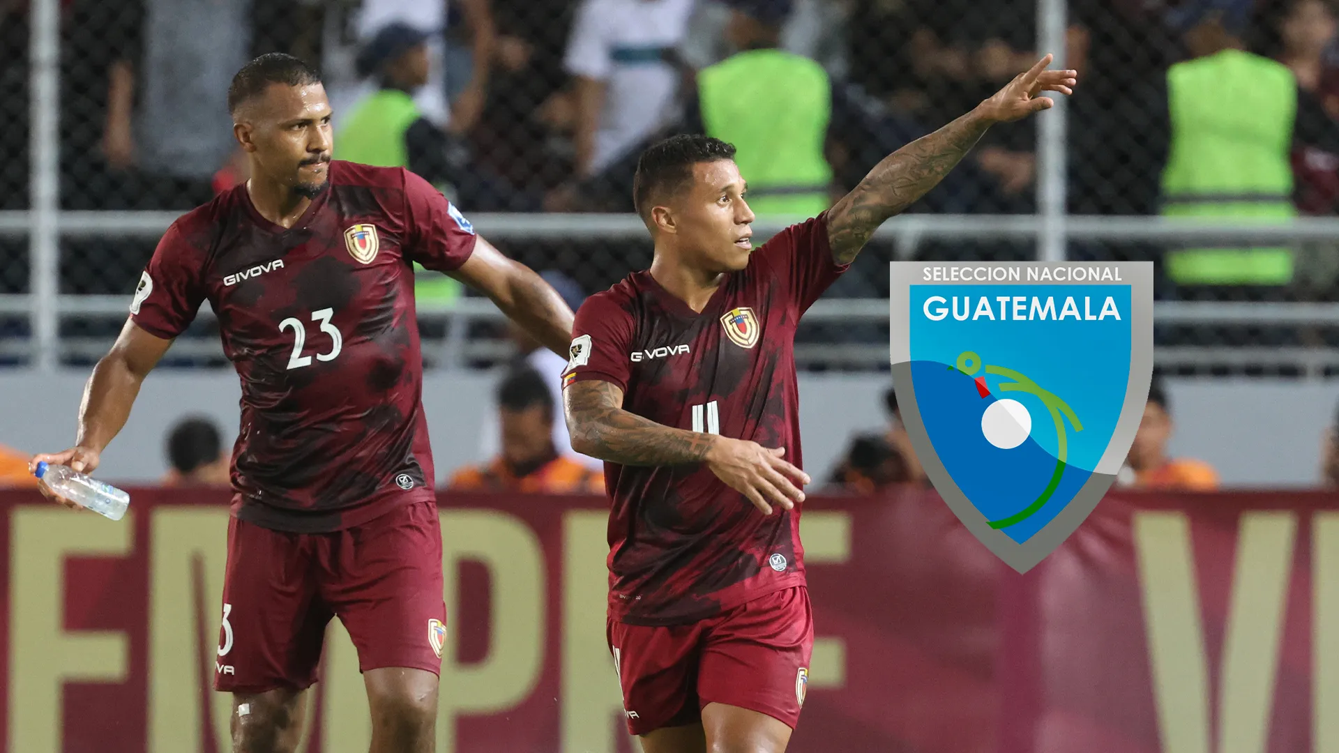 Venezuela convocó a todas sus figuras para enfrentar a Guatemala
