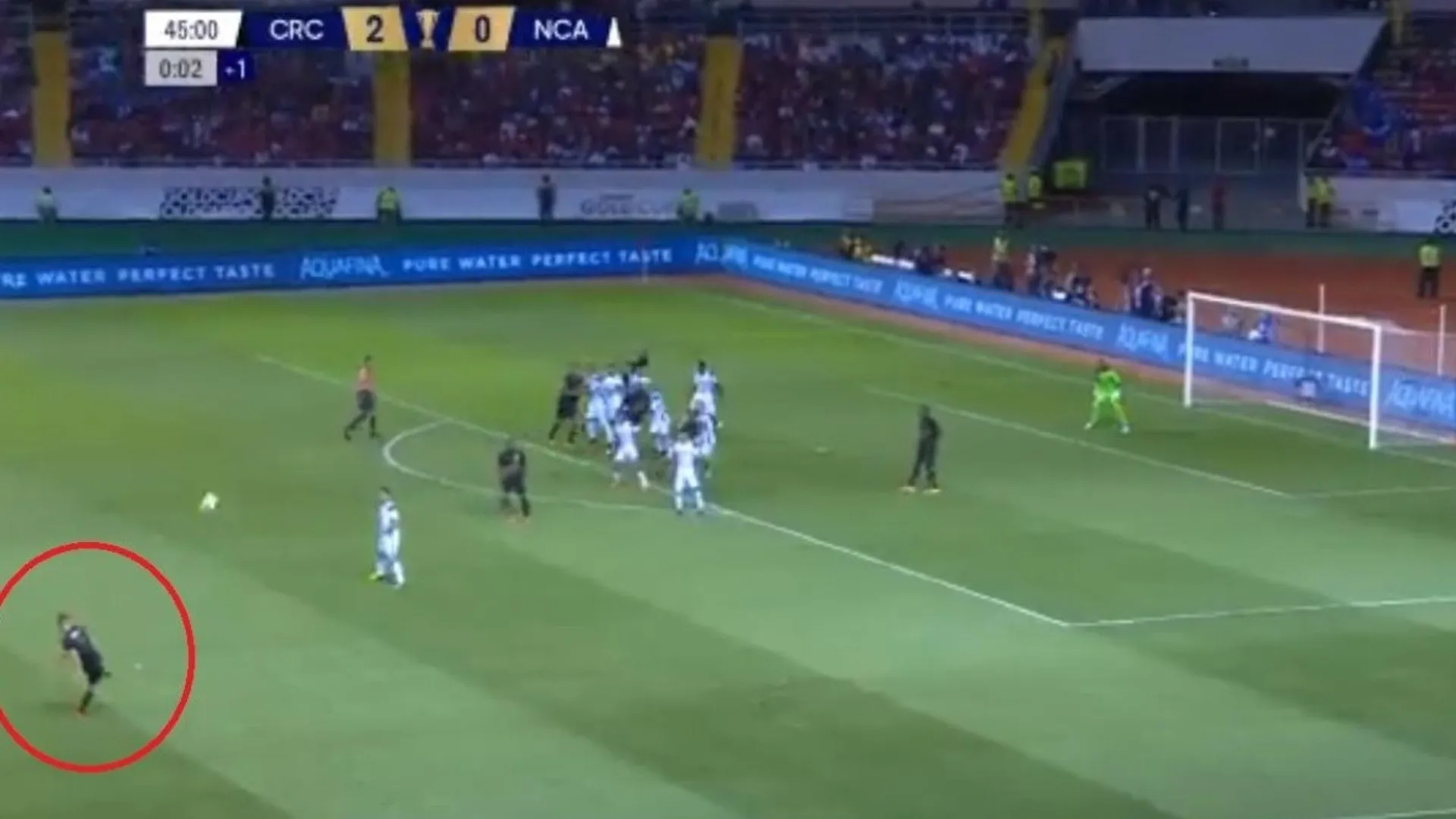 Costa Rica fue otra Argentina para Nicaragua y la goleó en debut de Copa Oro