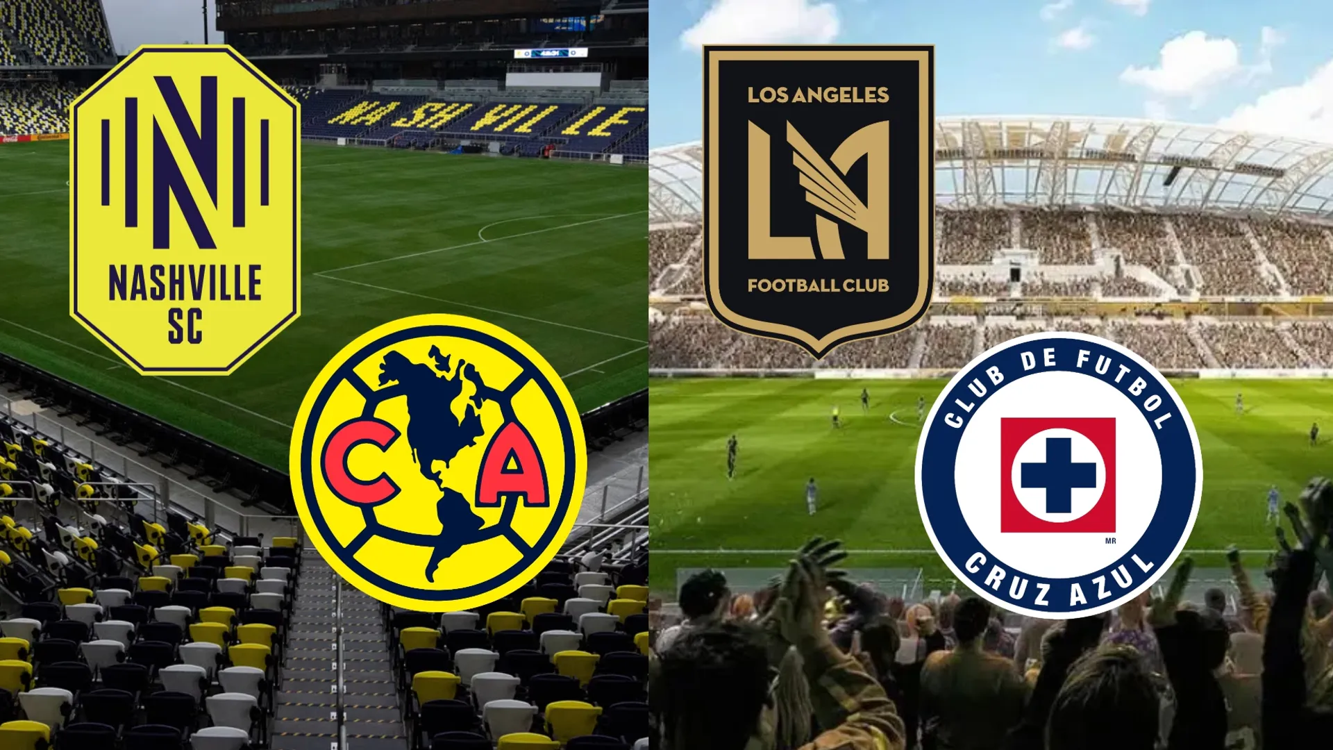 Concachampions hoy: a qué hora y dónde ver Nashville SC vs. América y LAFC vs. Cruz Azul