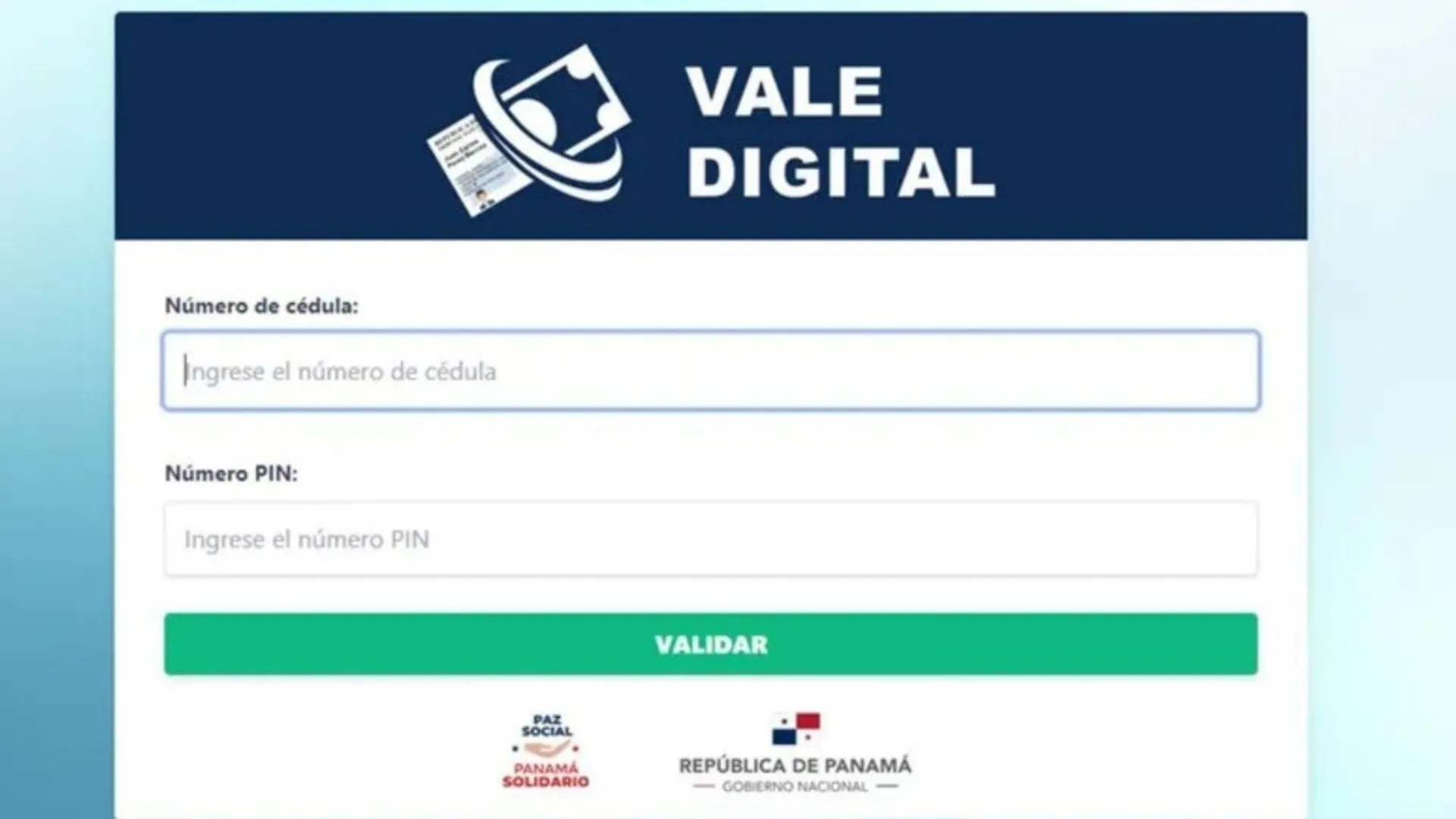 Panamá Solidario: cuándo pagan el próximo Vale Digital