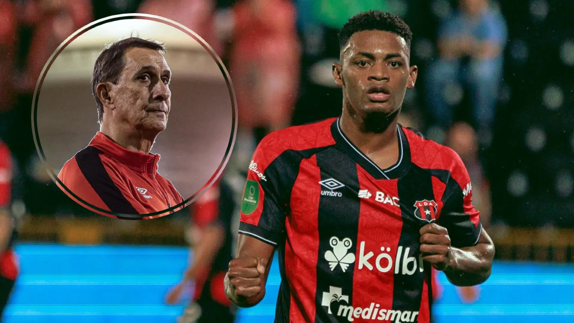 "No me gusta": Rashir Parkins muestra su enojo con una decisión de Guimaraes en Alajuelense