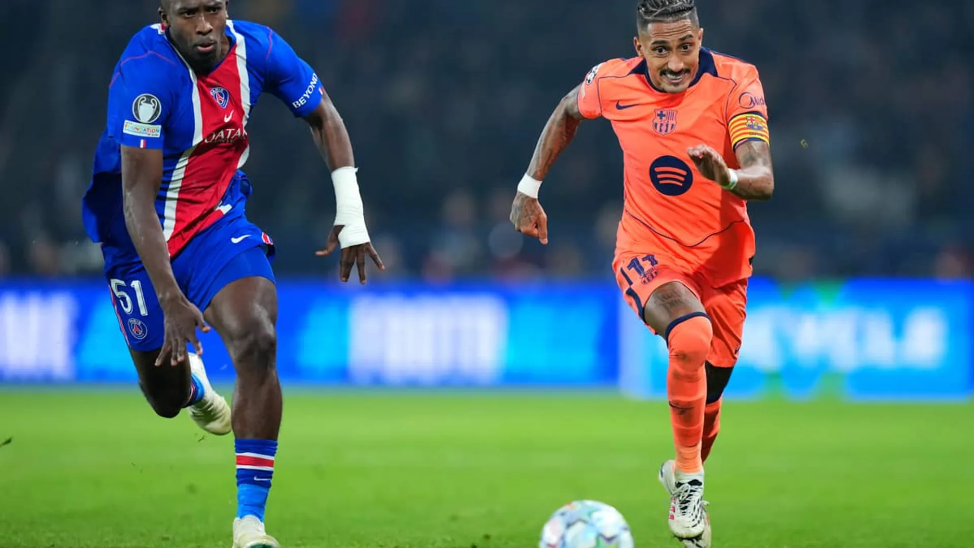 PSG venció 4-2 al Barcelona: dos goles en cinco minutos apagaron la reacción de Yamal