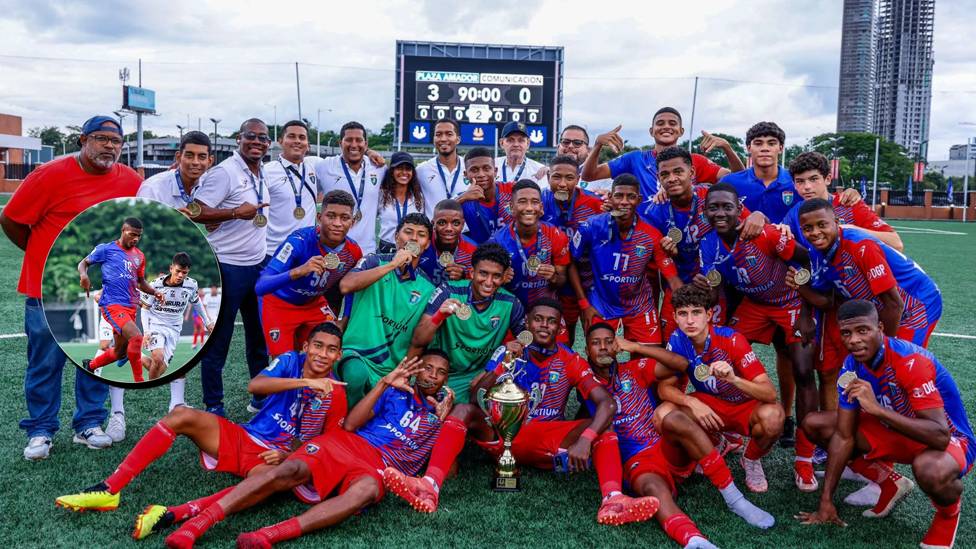 Guatemaltecos cuestionan edad de jugadores tras título de Plaza Amador Sub-17 en Uncaf