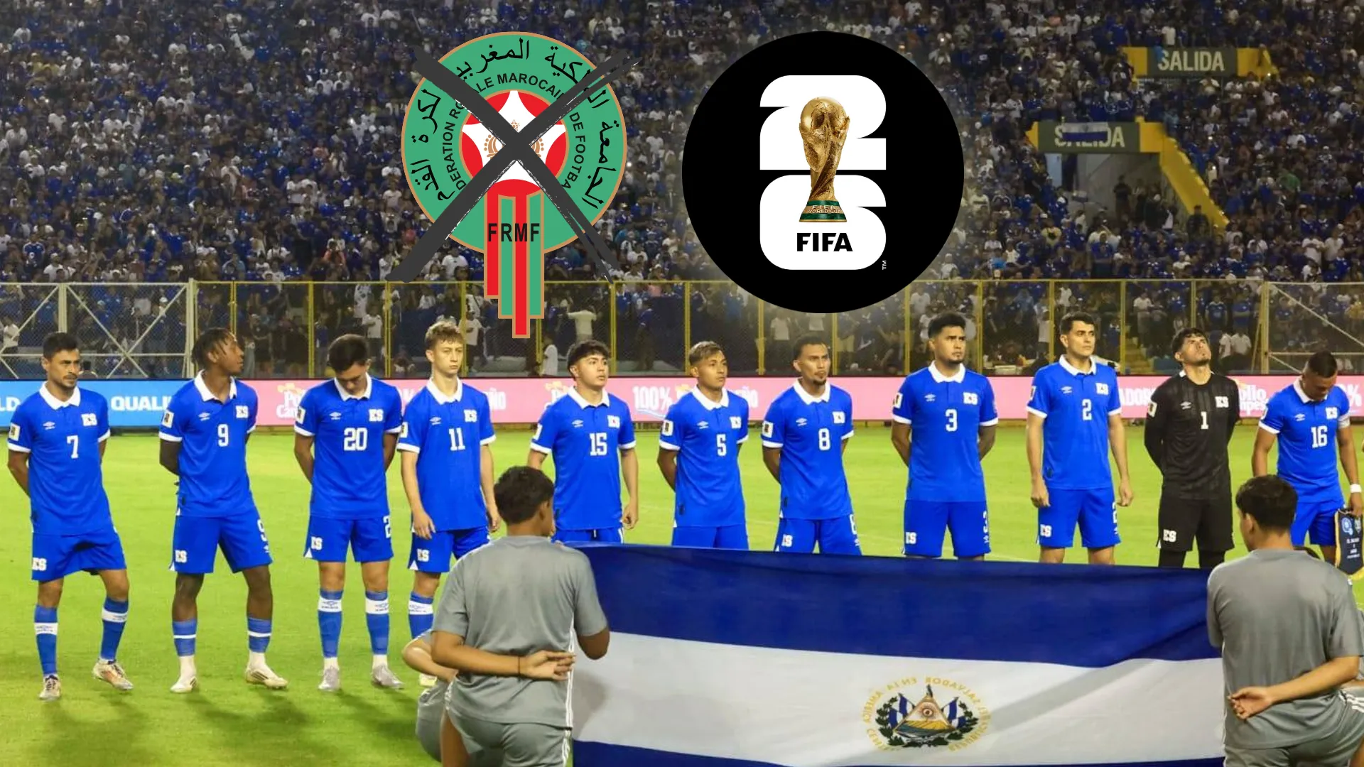 A 50 días para el Mundial: Marruecos le canceló a El Salvador el amistoso por esta razón y FESFUT ya consiguió otro rival