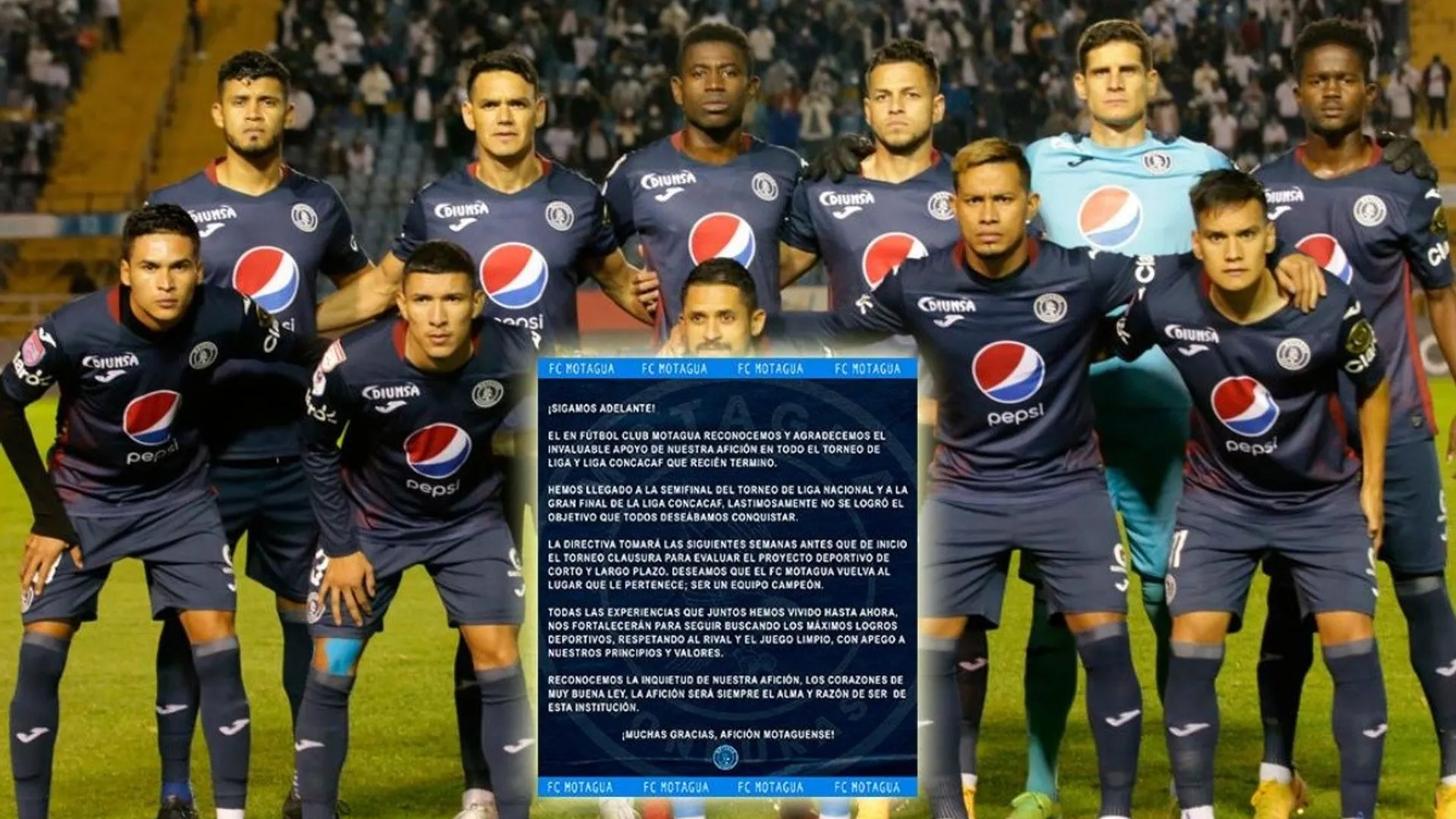 Motagua emite comunicado y anuncia tres bajas luego de caída en Liga Concacaf