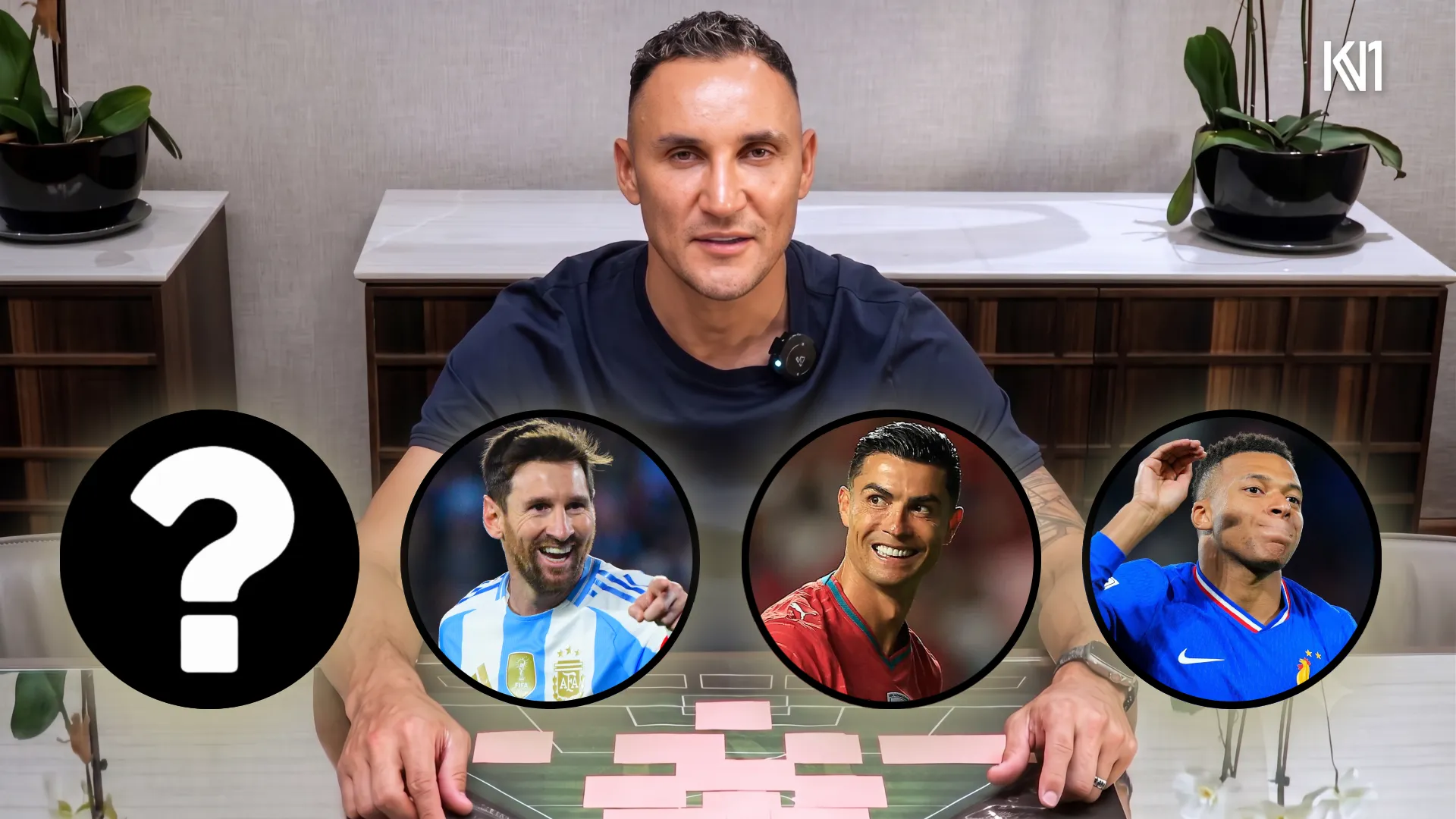 Con Messi, Cristiano Ronaldo y Mbappé, pero dejó afuera a una estrella: Keylor Navas armó su XI ideal del Mundial 2026
