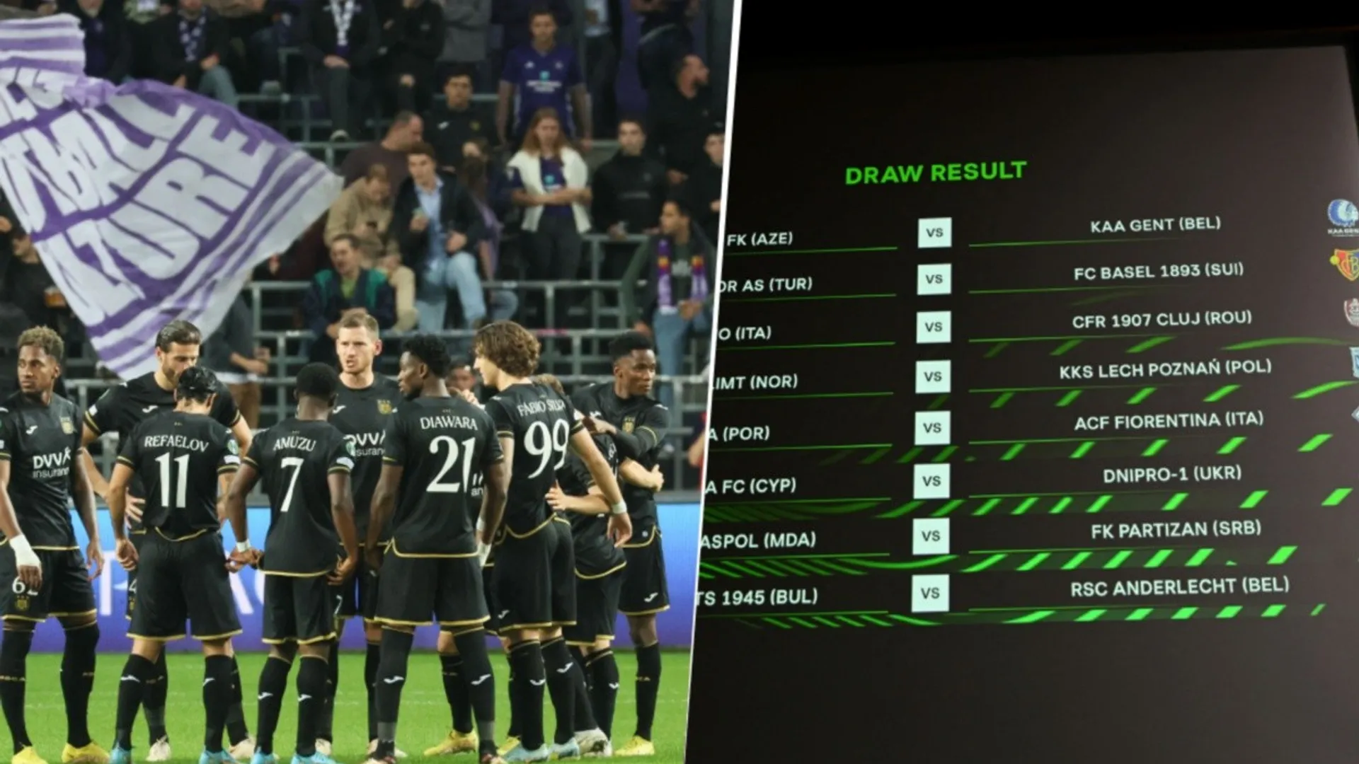 Anderlecht de Murillo ya conoce a su rival en los Dieciseisavos de Final de Conference League