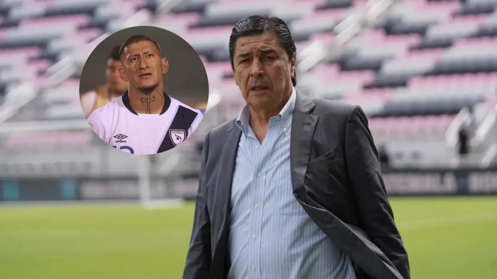 Luis Fernando Tena define al sustituto de Stheven Robles para el partido de Guatemala vs Panamá